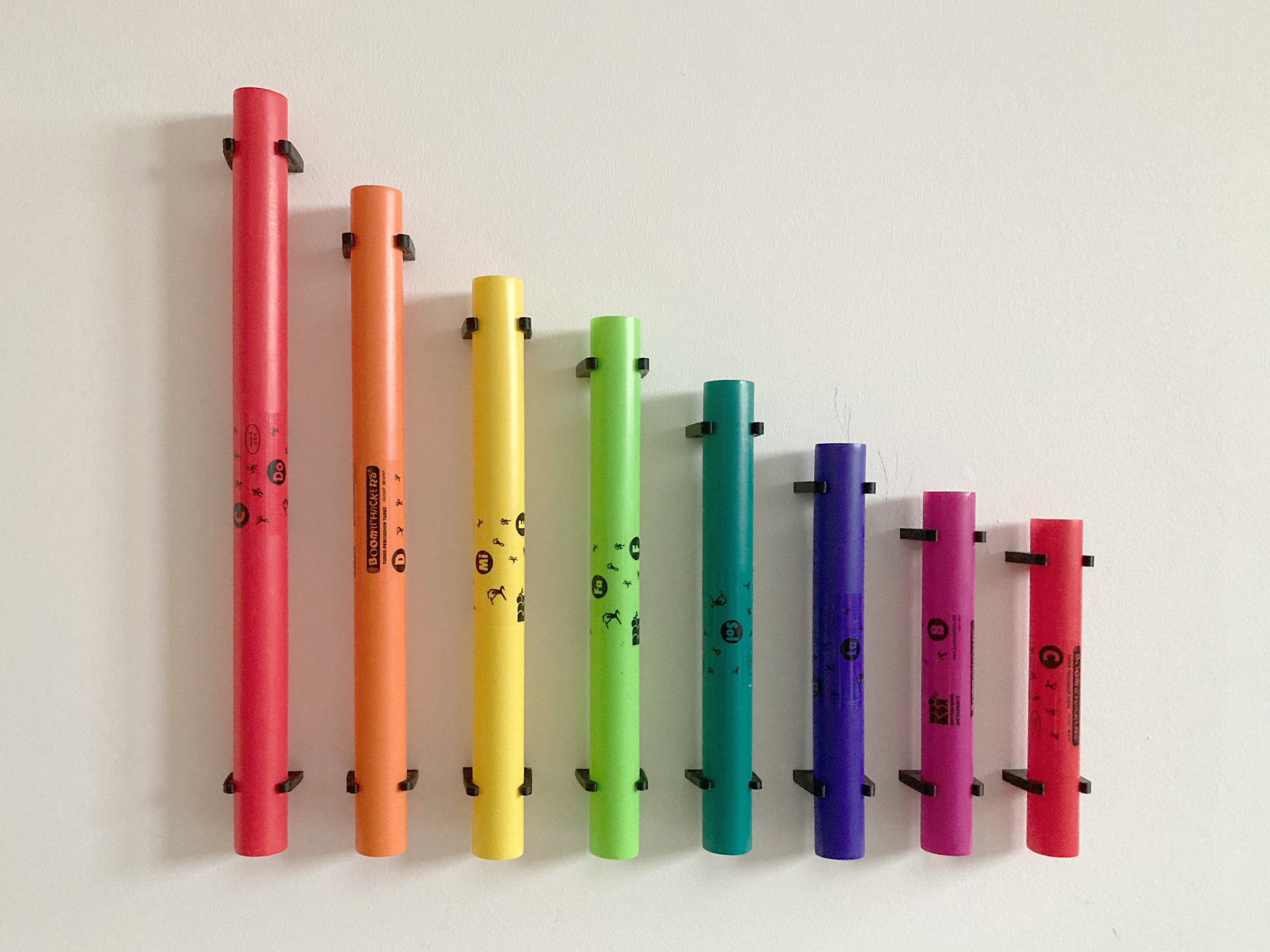 Boomwhackers - Wall mount (Xylophone)