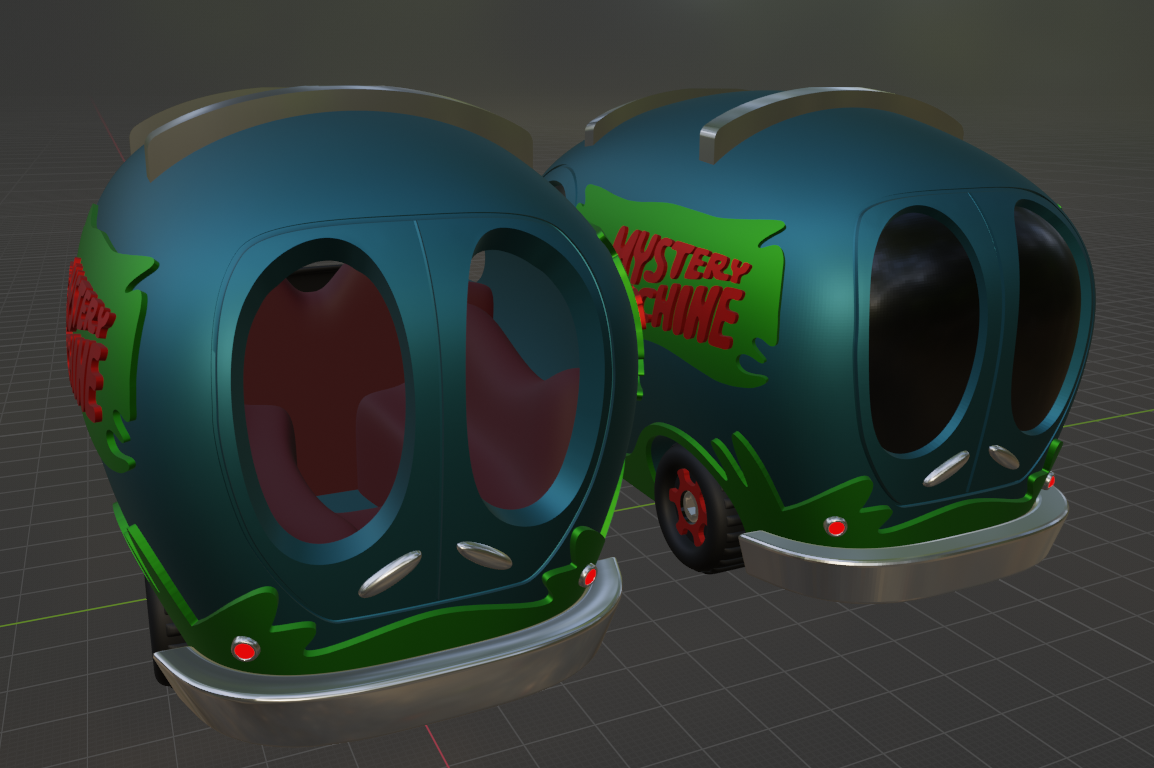 Minivan Bus "Mystery Machine 3000" Toy Car - photo 3