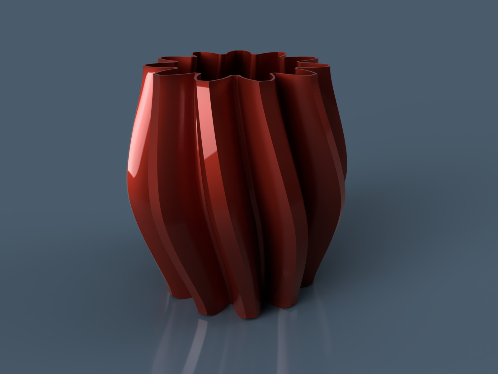 Gear Vase 4D