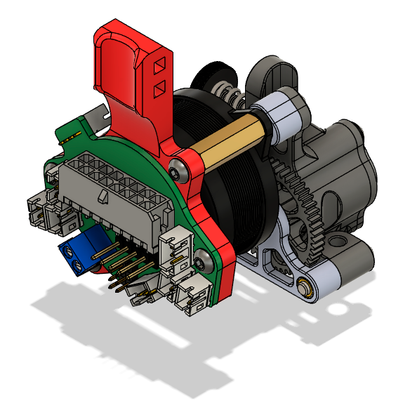Mellow FLY MiniAB / BTT Piggyback36 insulation mount plate with cable strain relief - photo 4