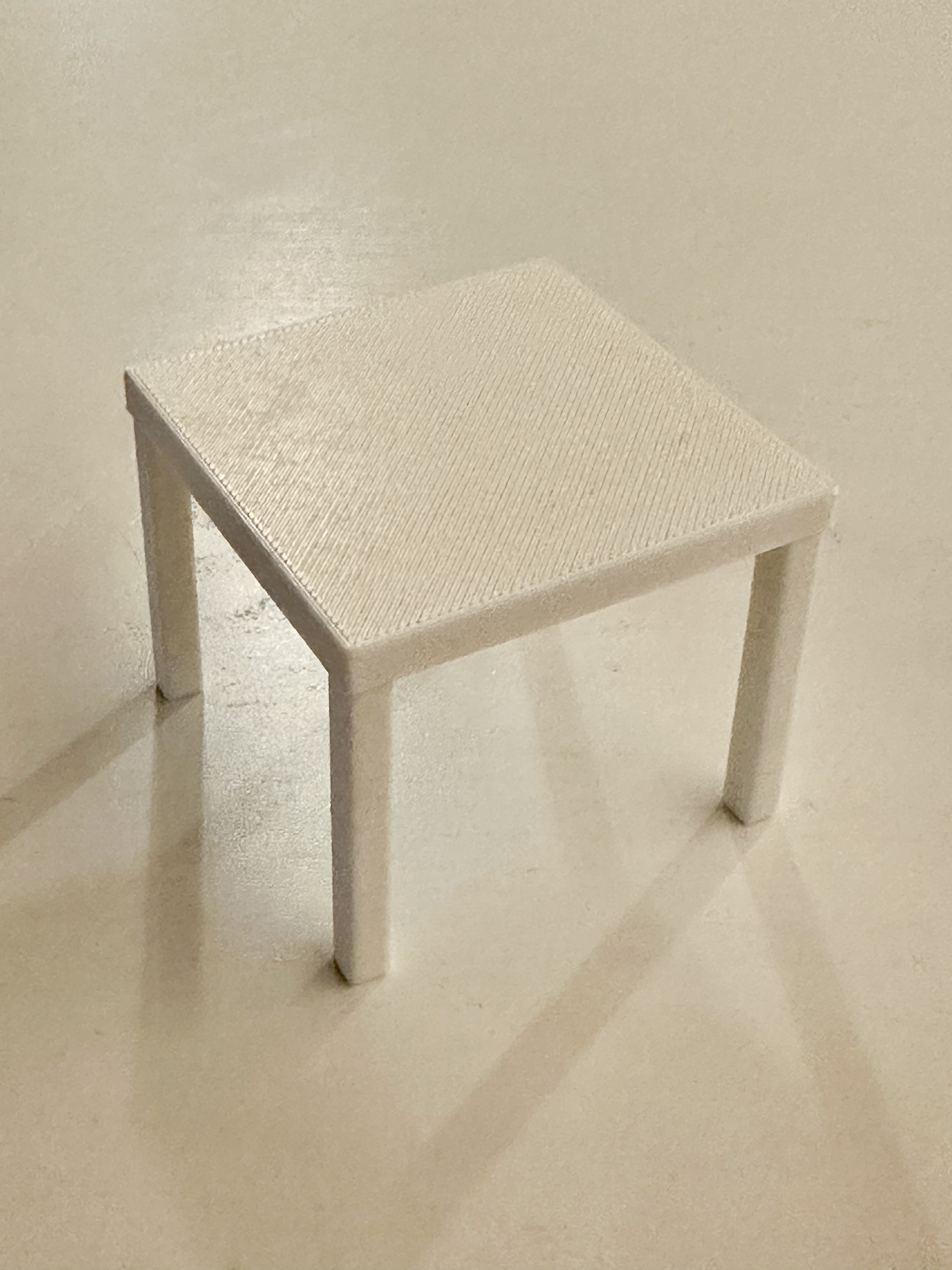 miniature table inspired by "Ikea Lack" - photo 2