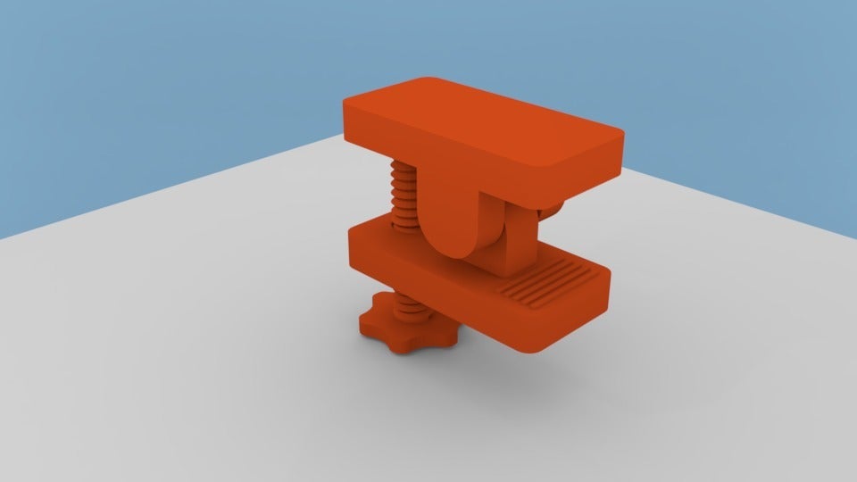 Mini screw clamp