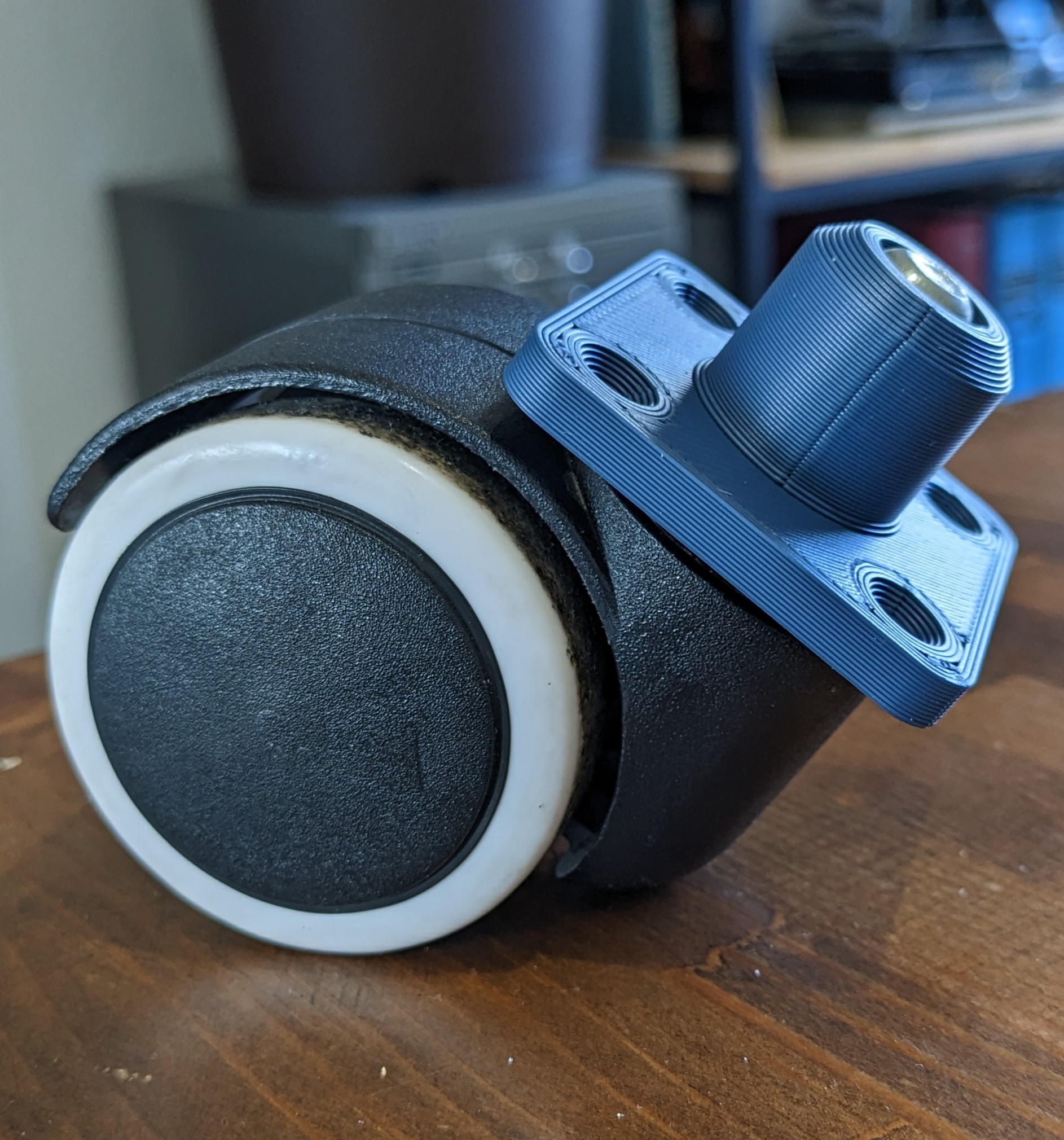 Office Chair Wheel Mount