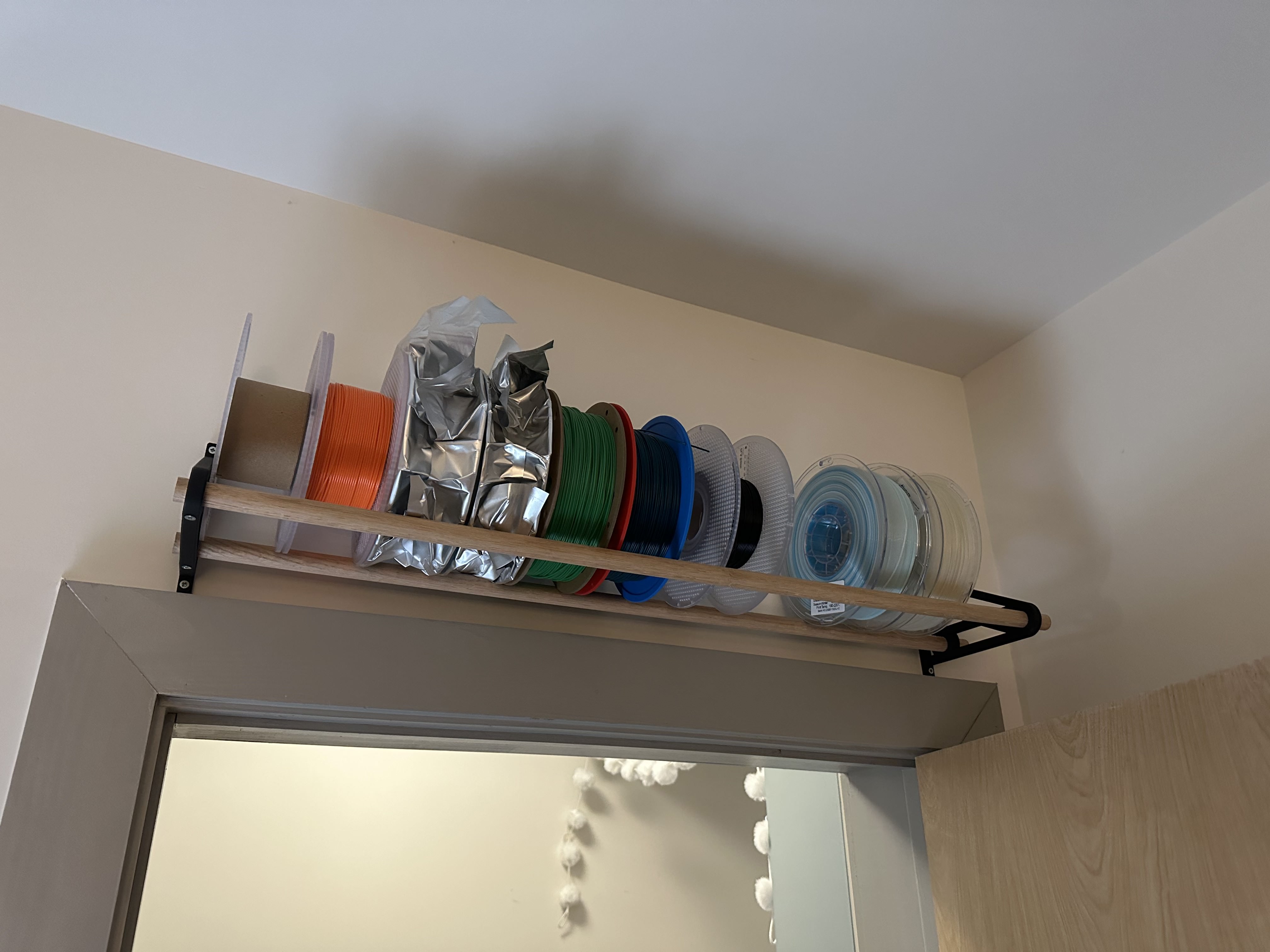 1in Dowel Spool Storage Bracket - photo 3