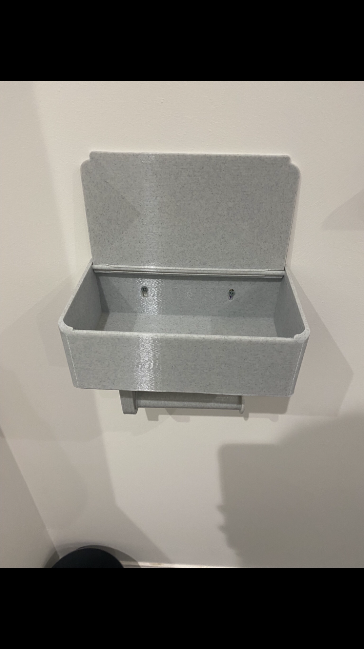 Toilet Roll and Wet Wipe Storage