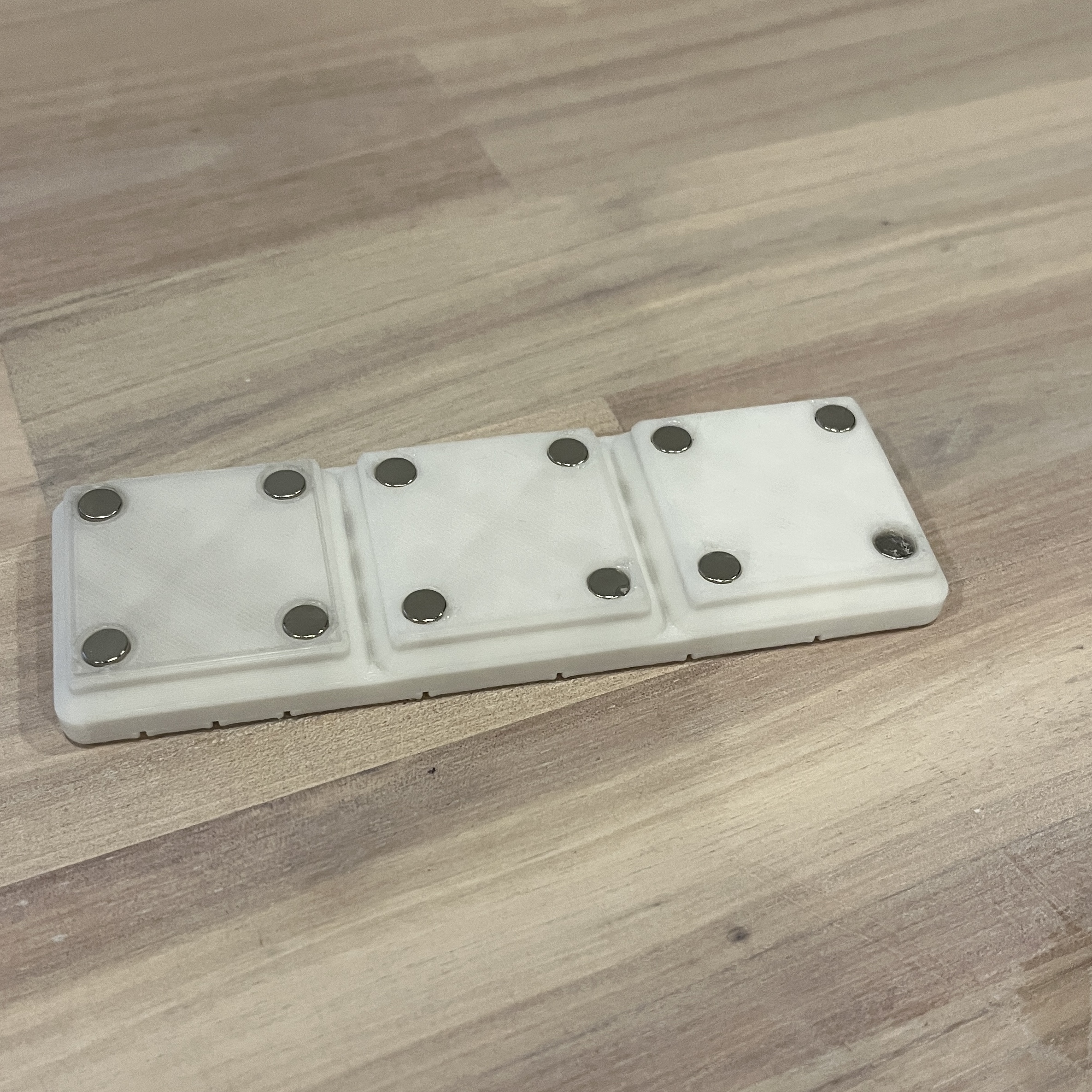 Gridfinity Nozzle Holder/Storage 1x3 (With Magnets) - photo 2