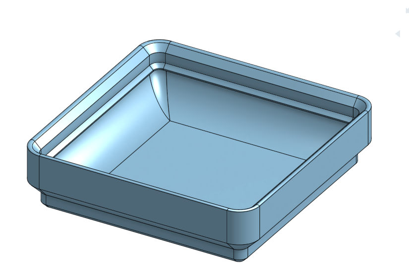 Short Gridfinity Tray
