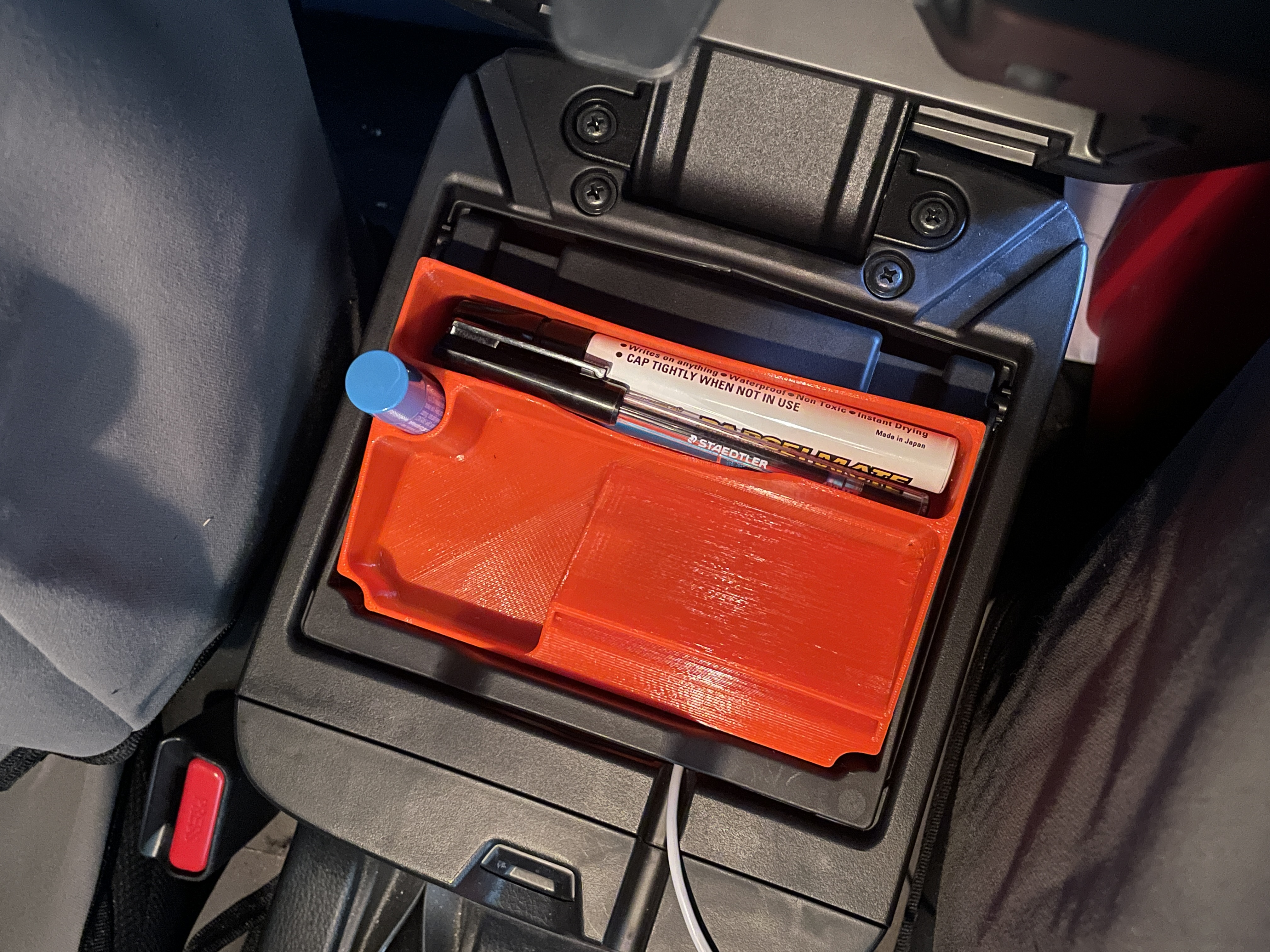 Centre Console Storage for Mitsubishi Triton