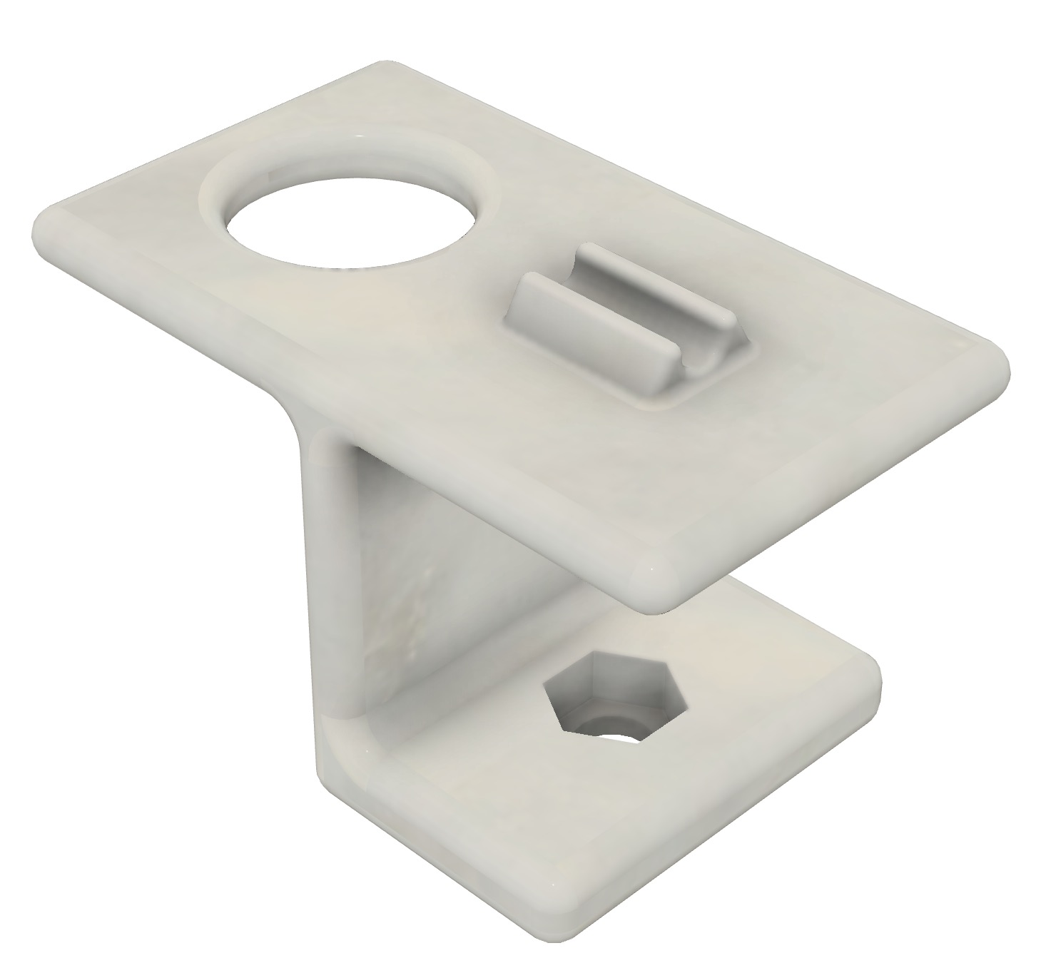 Desk Cable Clamp - Parametric Minimalistic Cable Management for your desk (Updated!!!) - photo 3