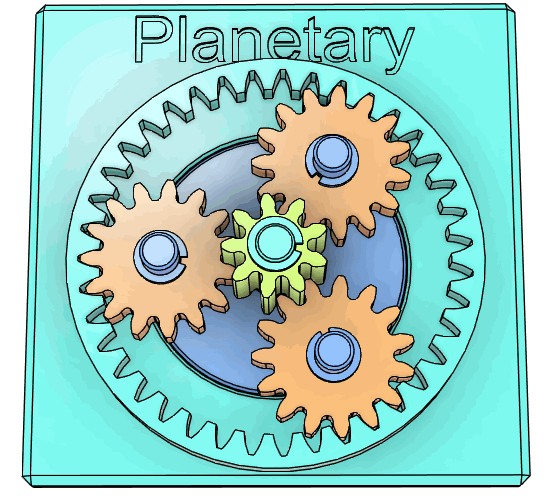 Educational model of Planetary Gear - photo 2