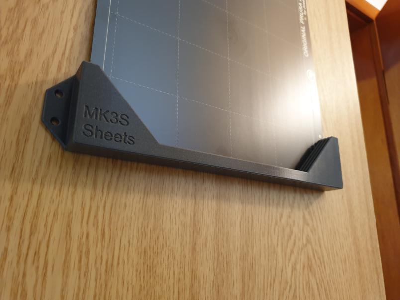 MK3 Steel Sheet Holder Wall Mount