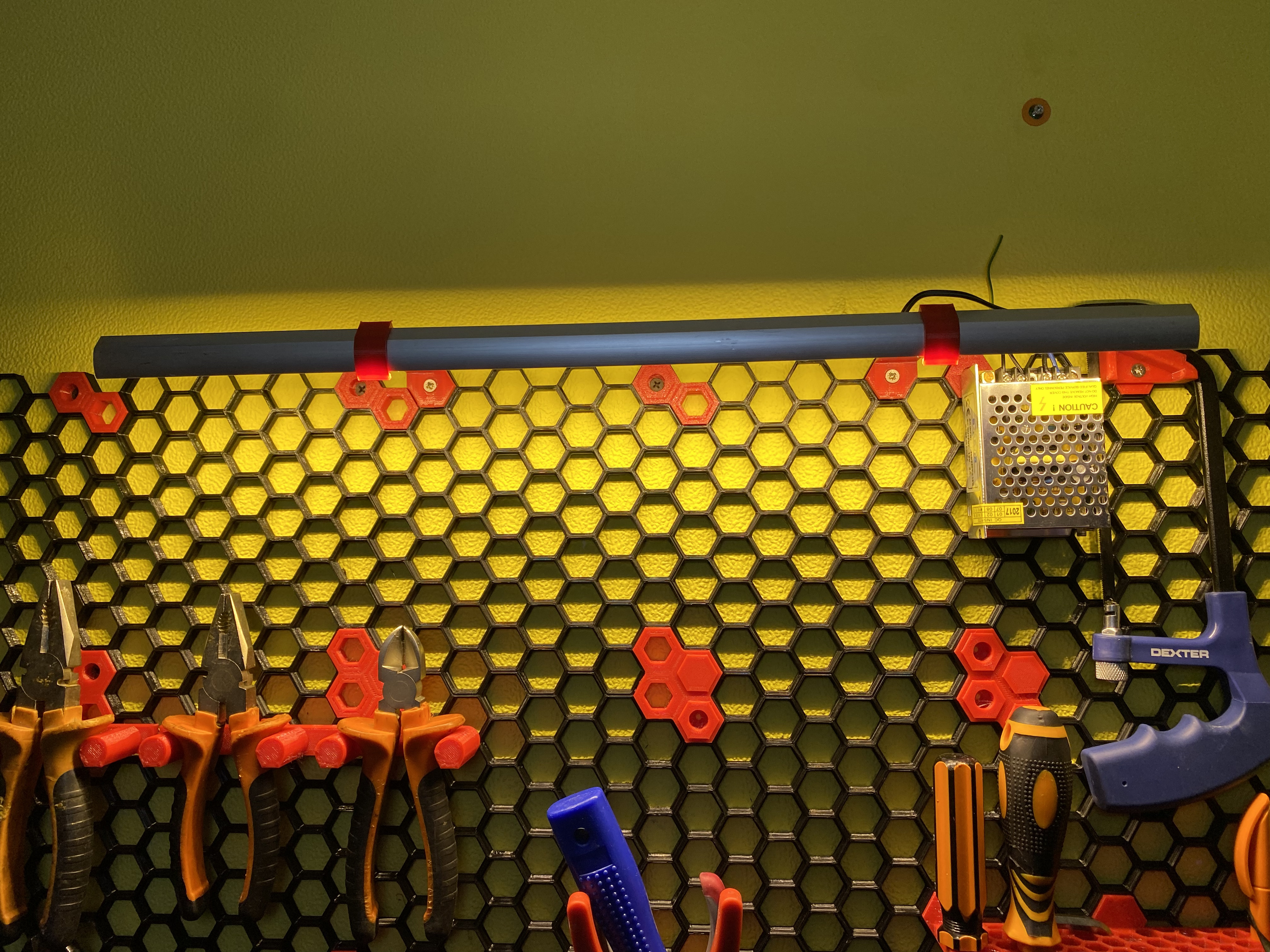 Led strip mount for Honeycomb wall - photo 2