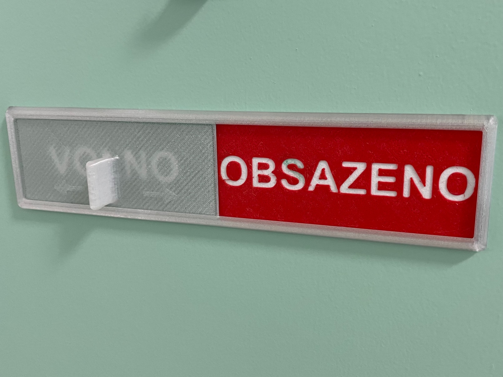 Door sliding indicator (free/bussy) - photo 2