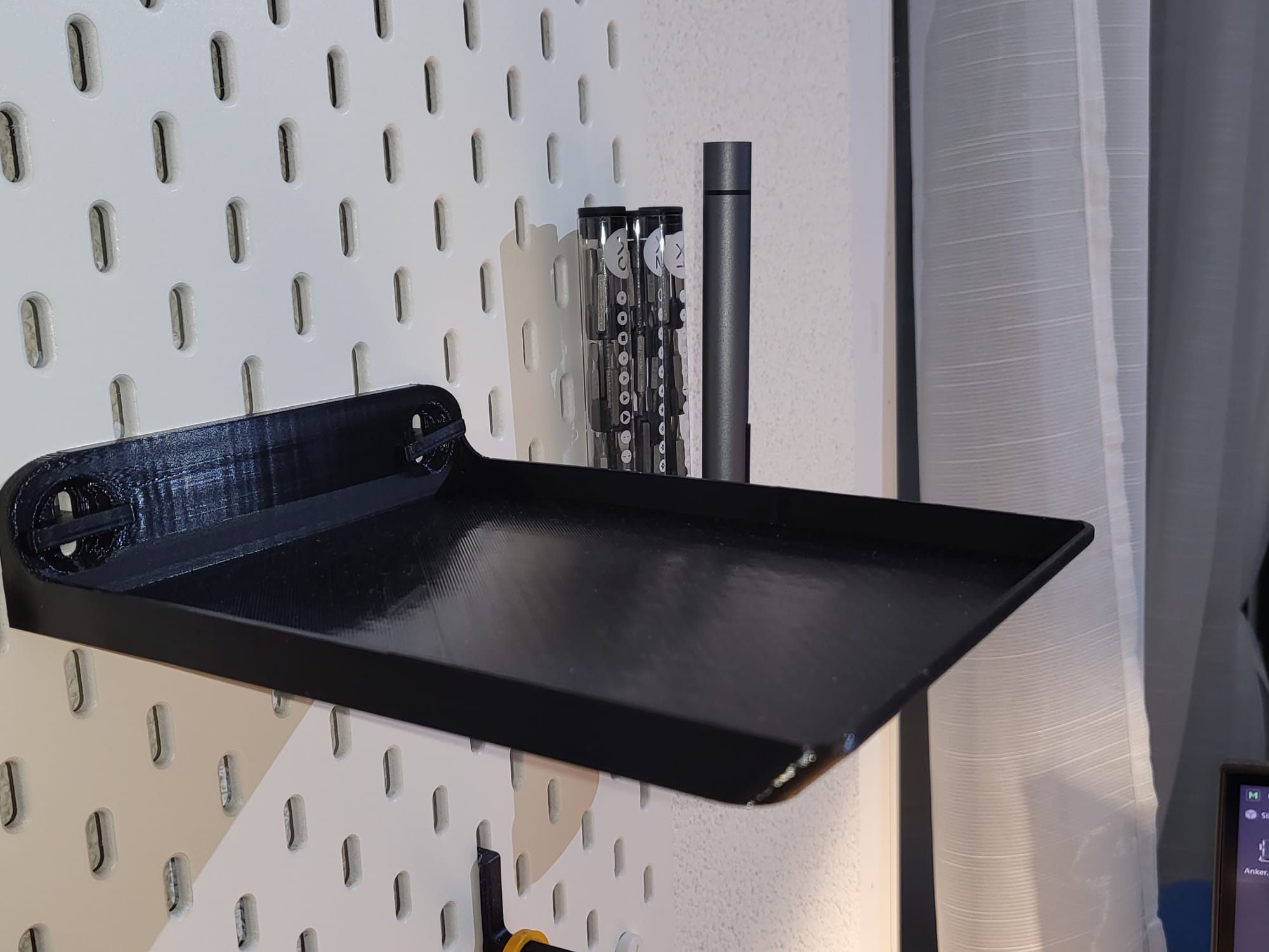 IKEA SKADIS - Small tray utilizing T-clip system - photo 4