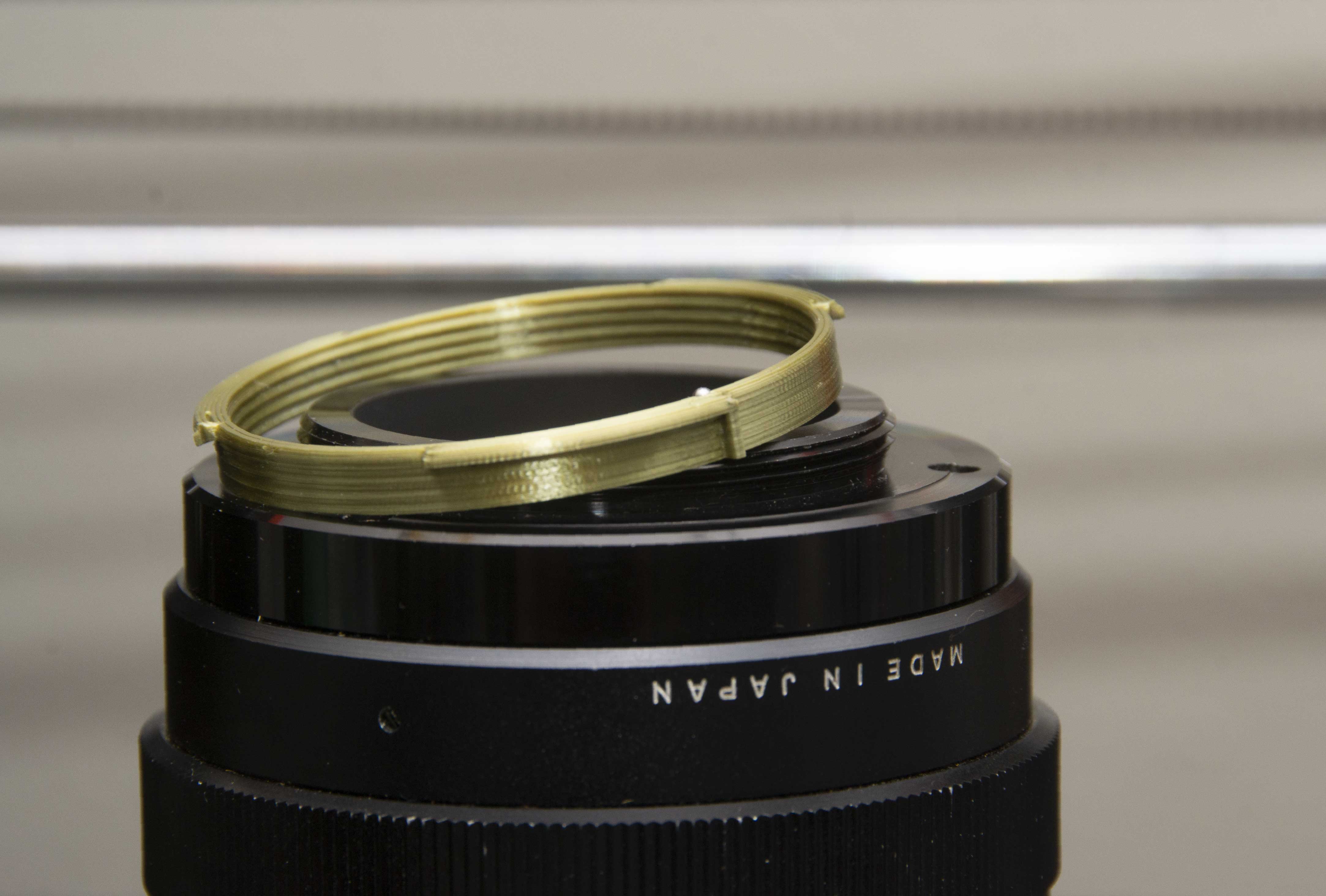 Ultra minimal M42 to Nikon F-mount lens adapter - photo 2