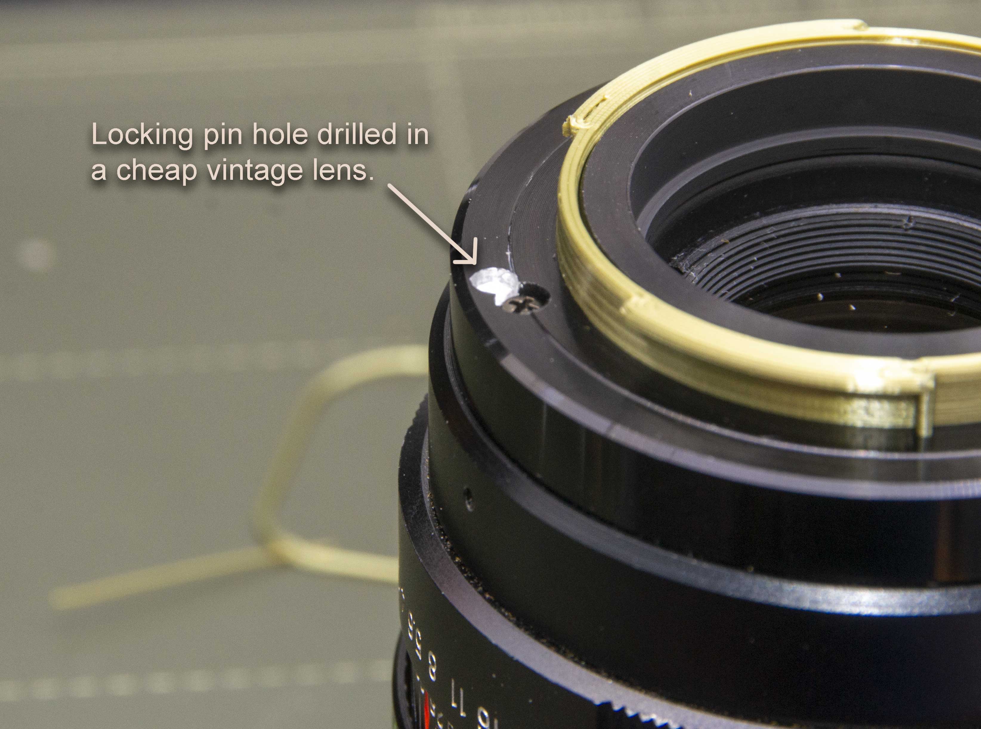 Ultra minimal M42 to Nikon F-mount lens adapter - photo 3