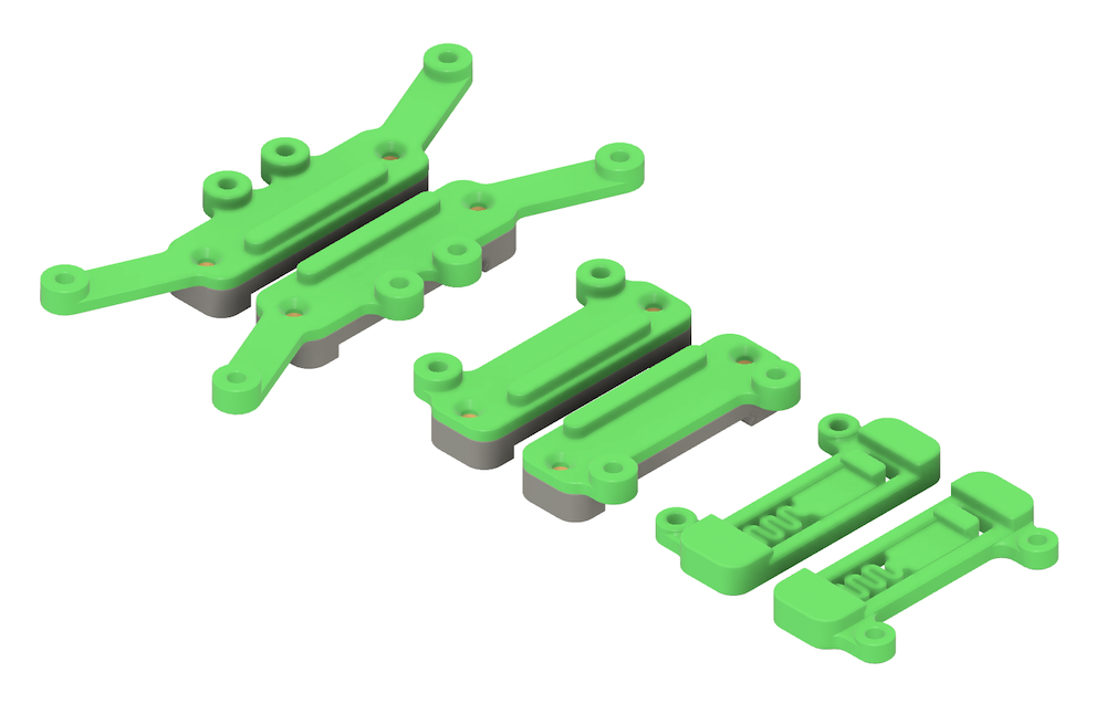 Meanwell UHP-350-xx Single & Dual DIN Rail Mount - photo 2