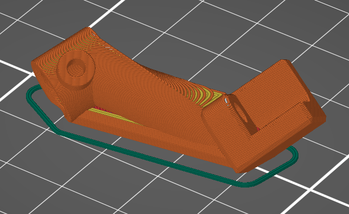 Prusa MK3S nozzle camera mount (no support required) - photo 2