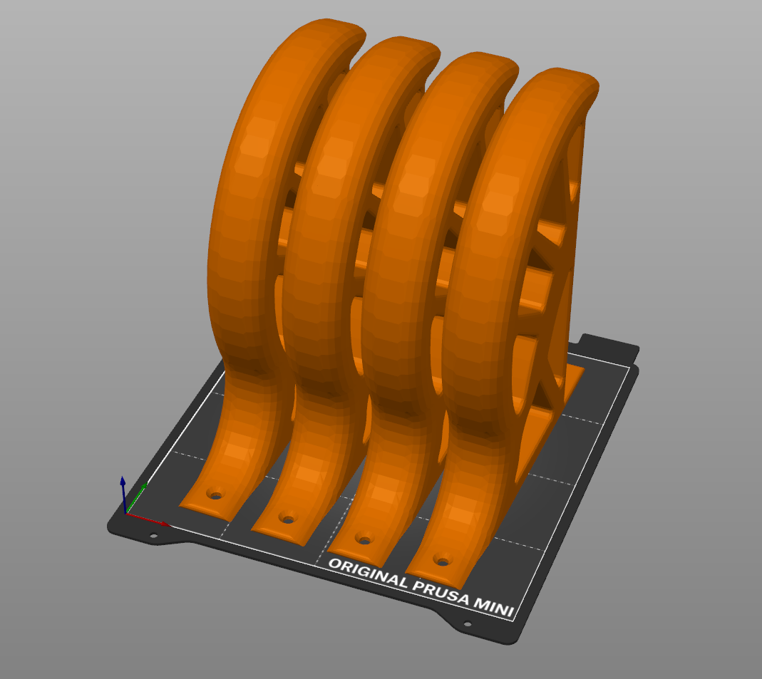 Topology design-inspired shelf bracket - photo 4