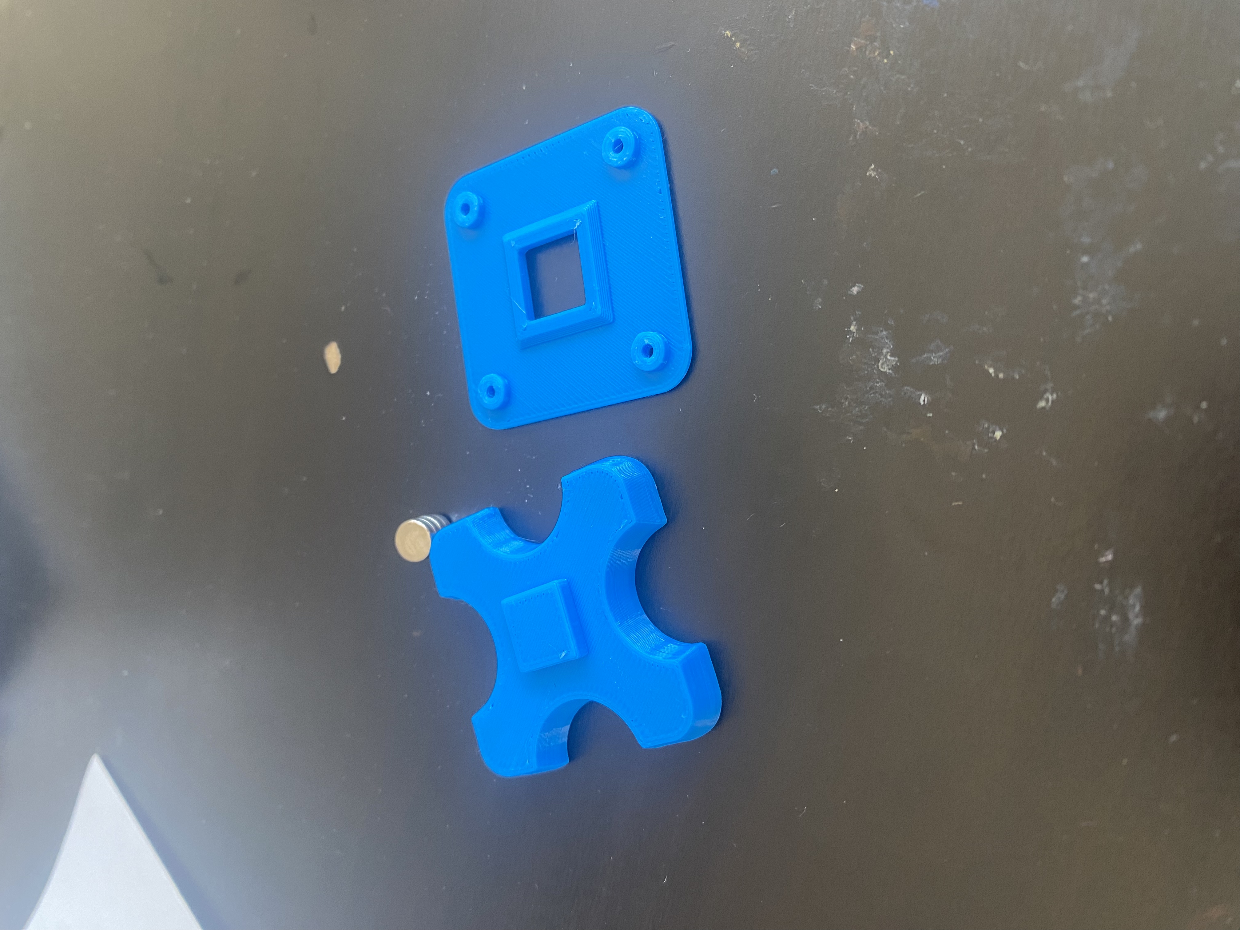 Gridfinity magnetic baseplate jig - Print in place - photo 3