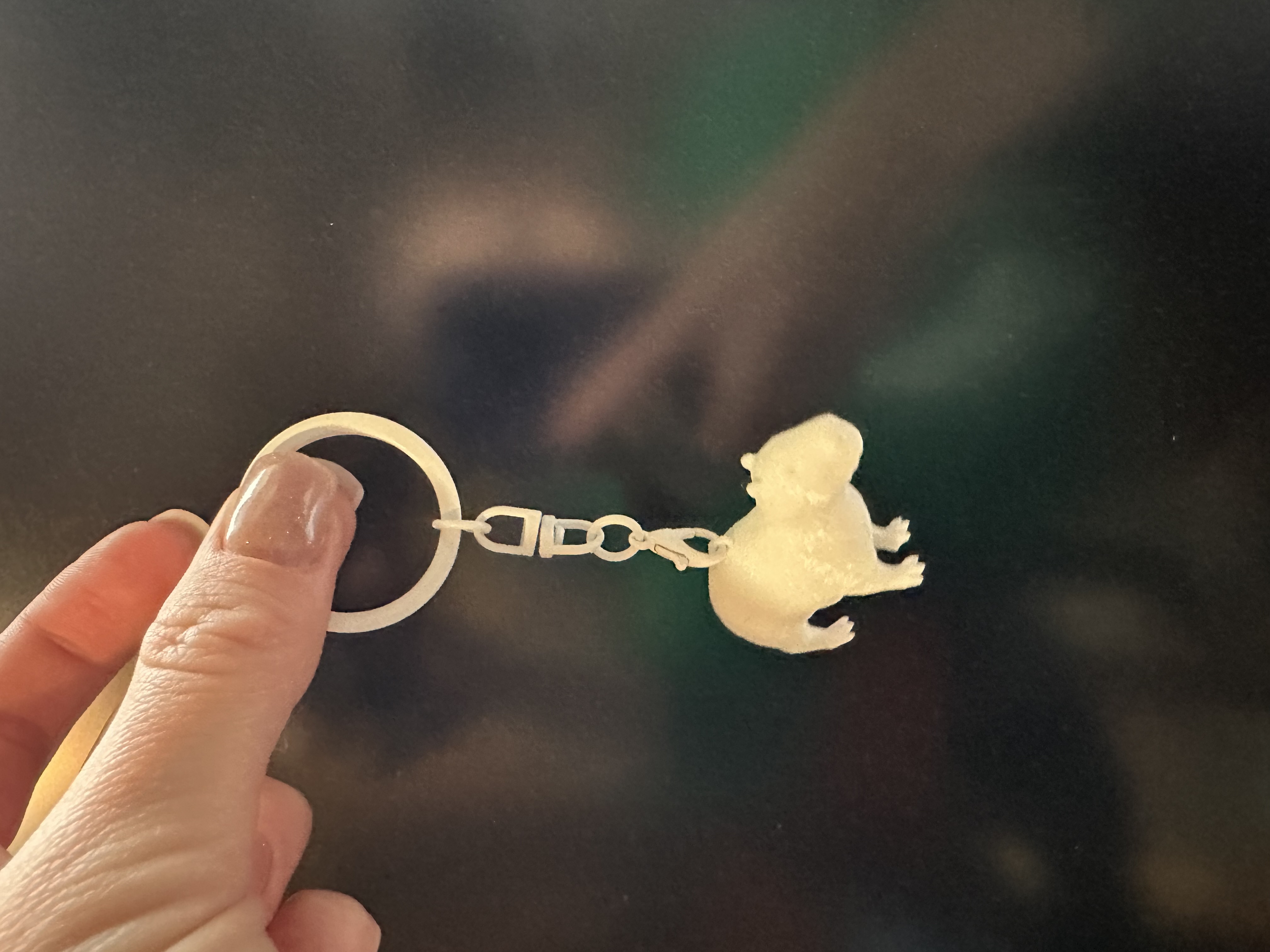 Capybara keychain