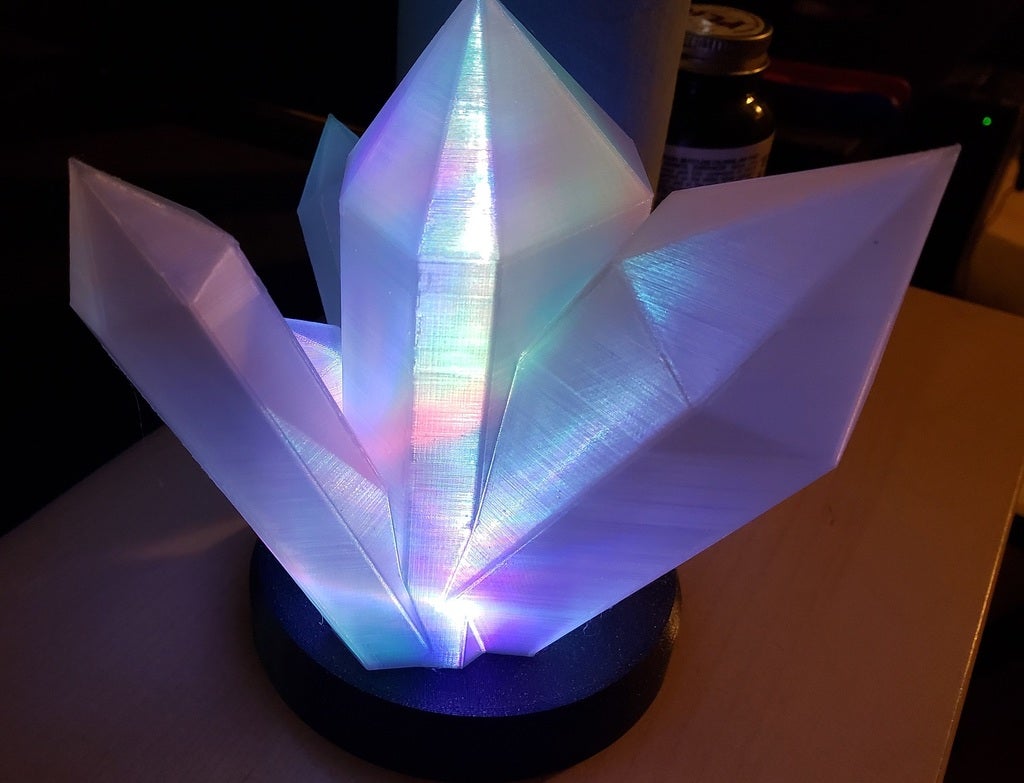 Glowing Crystal Lamp - photo 2