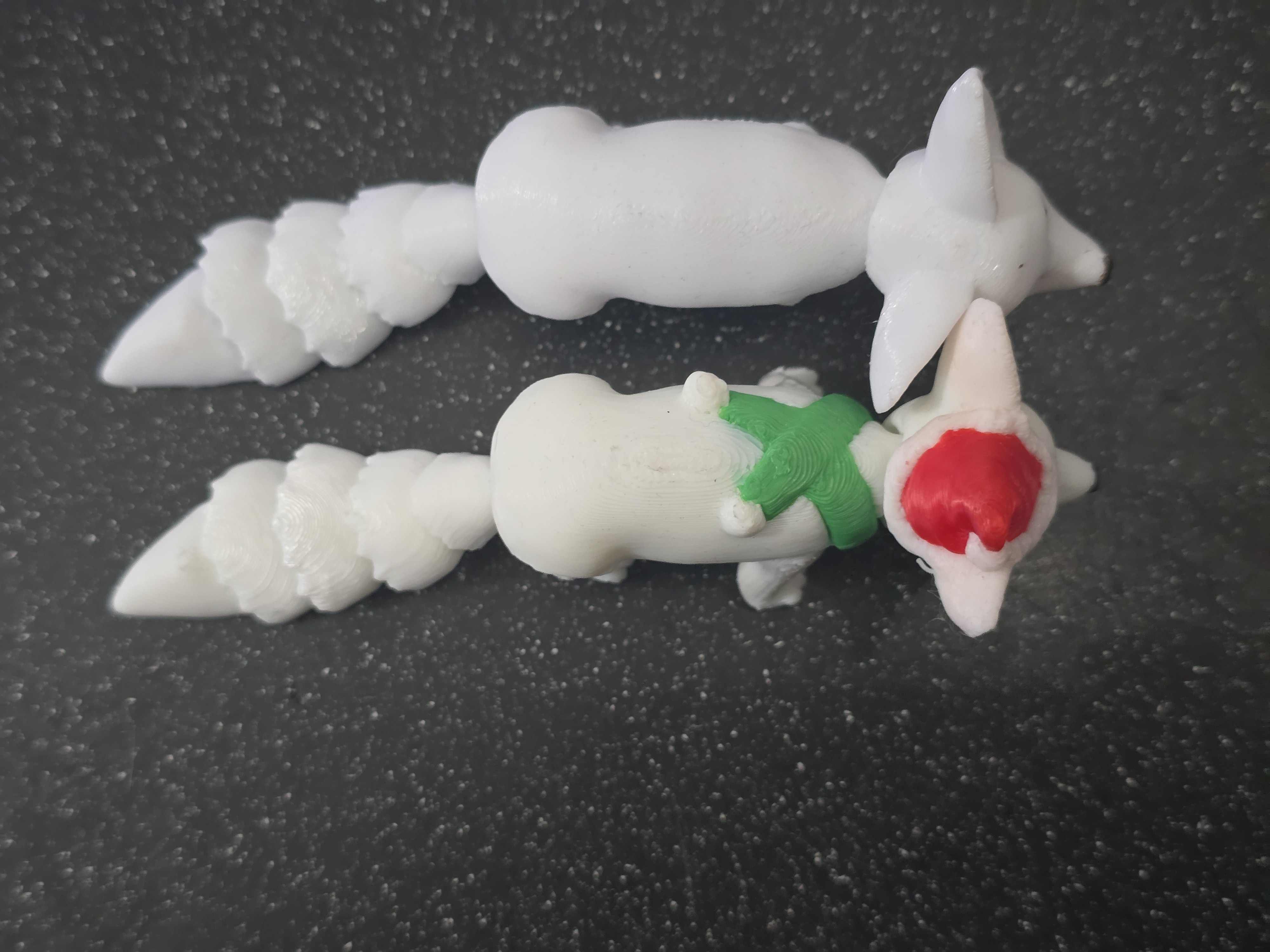 Realistic articulated Christmas Fox toy - photo 2