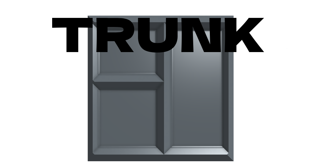 TRUNK - Your personal catch-all tray