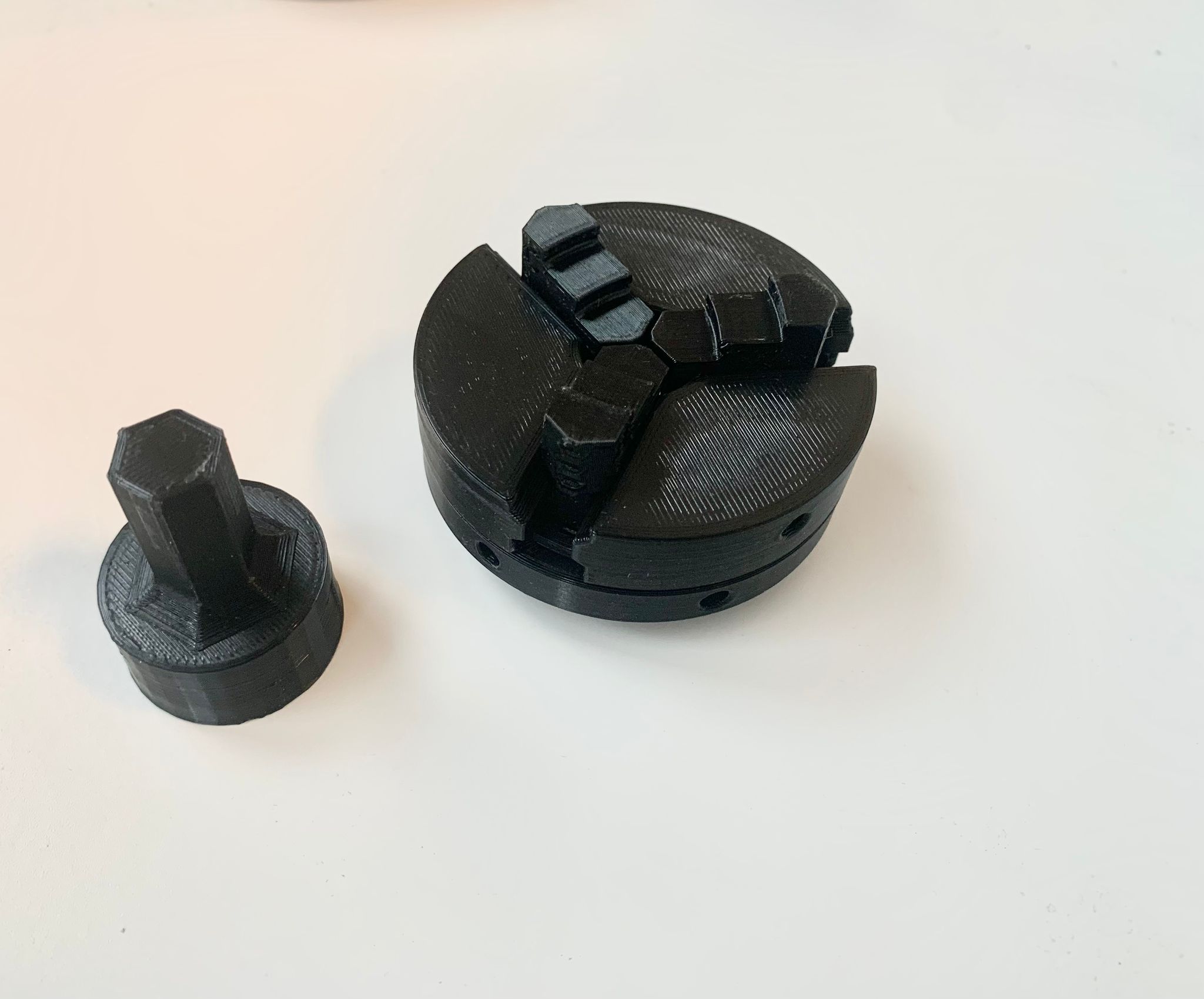 Drill mount for three jaw chuck - photo 2