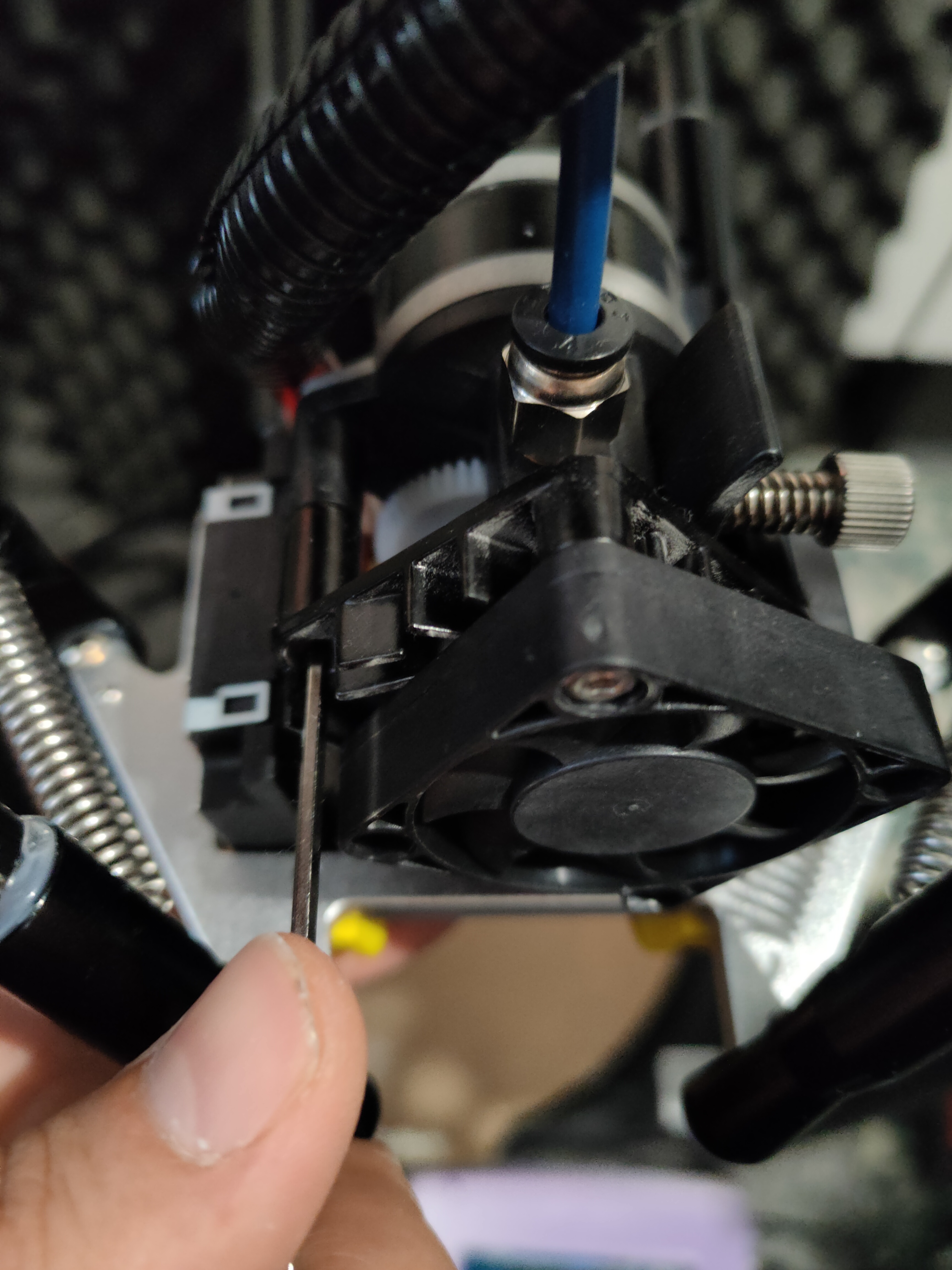FLSUN V400 - Extruder cable holder - photo 3