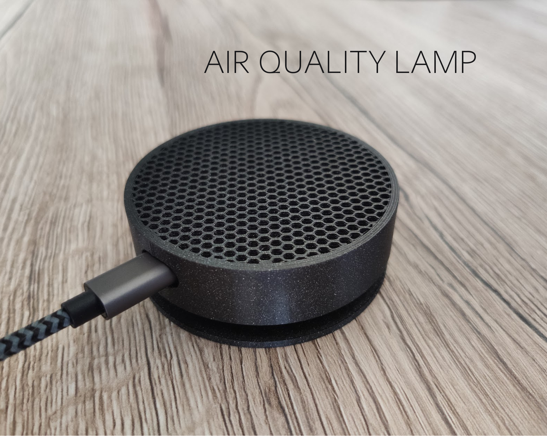 Air quality lamp