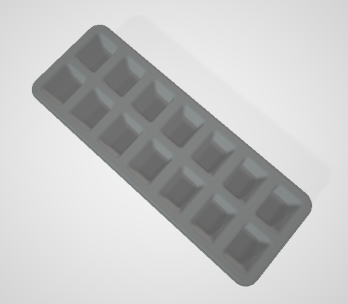 ice cube tray / bandeja para cubos de hielo