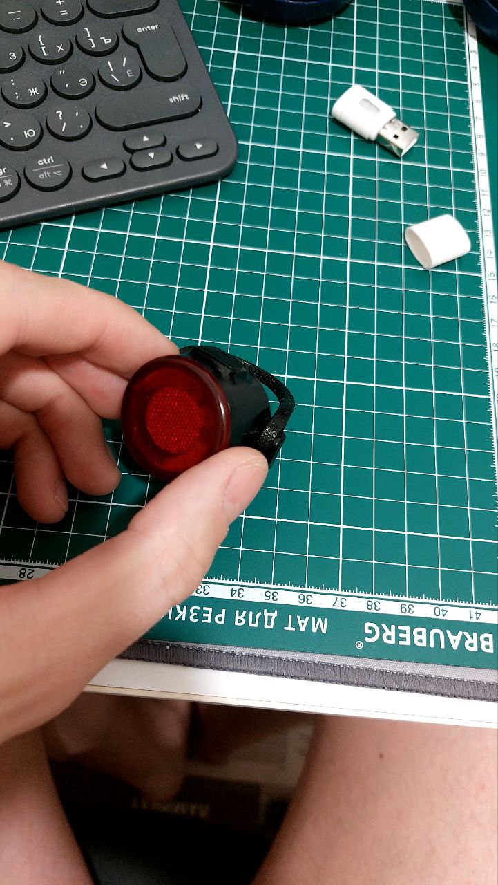 Rubber clamp for bicycle lamp - photo 3