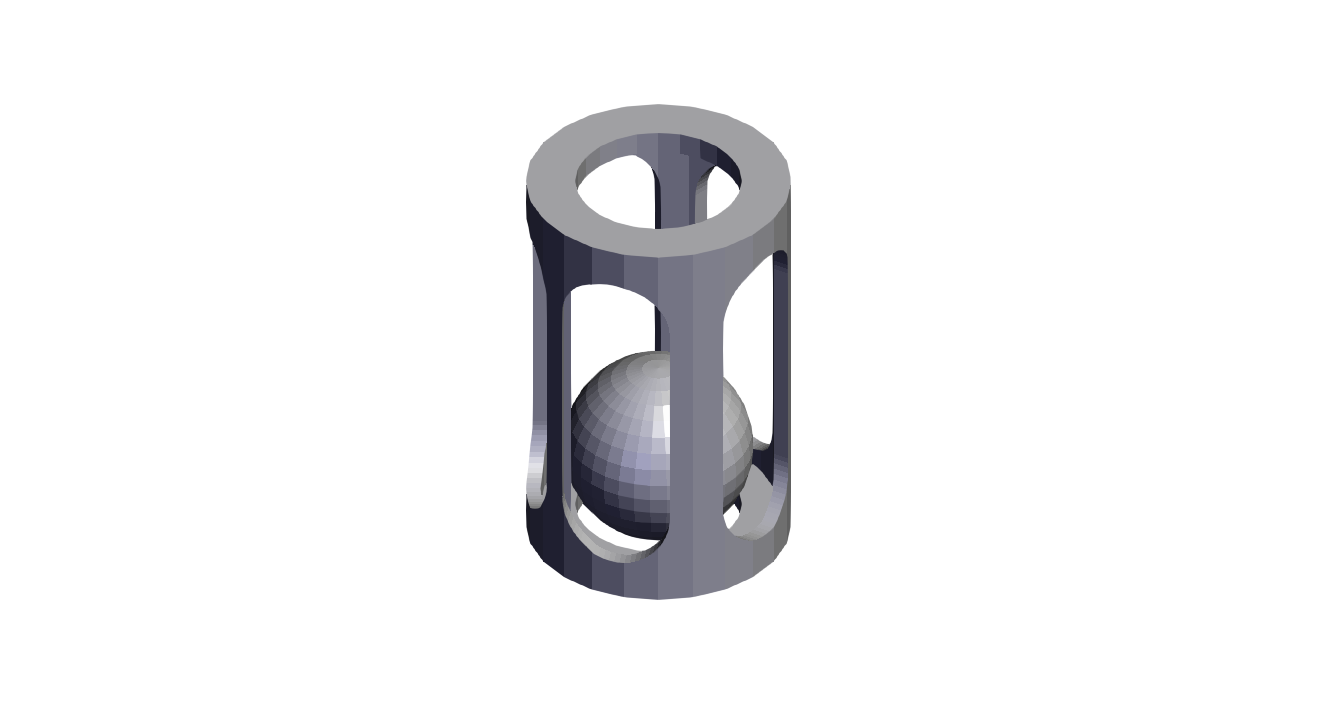 Ball In Jail Fidget Toy.