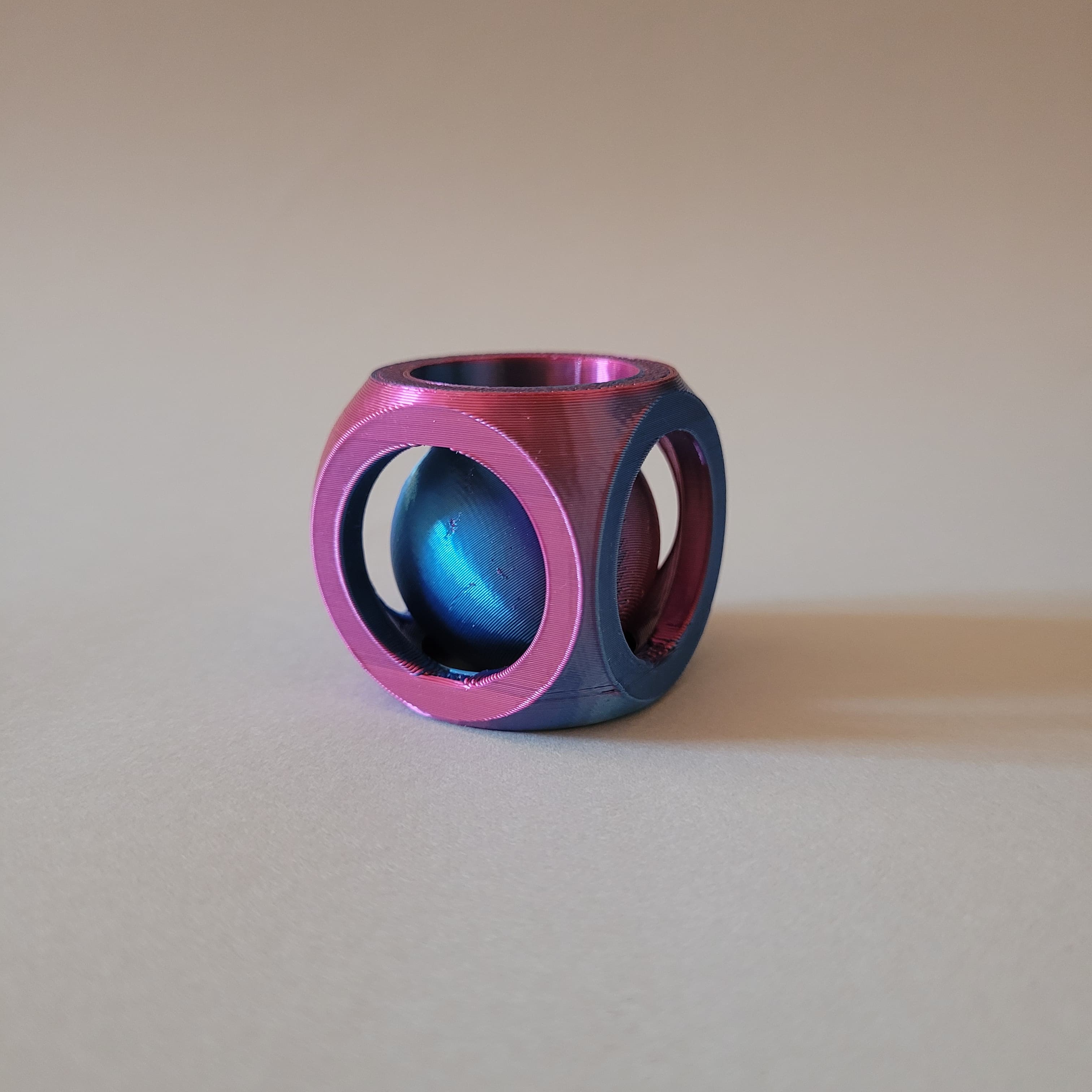 Ball In Dice Fidget Toy.