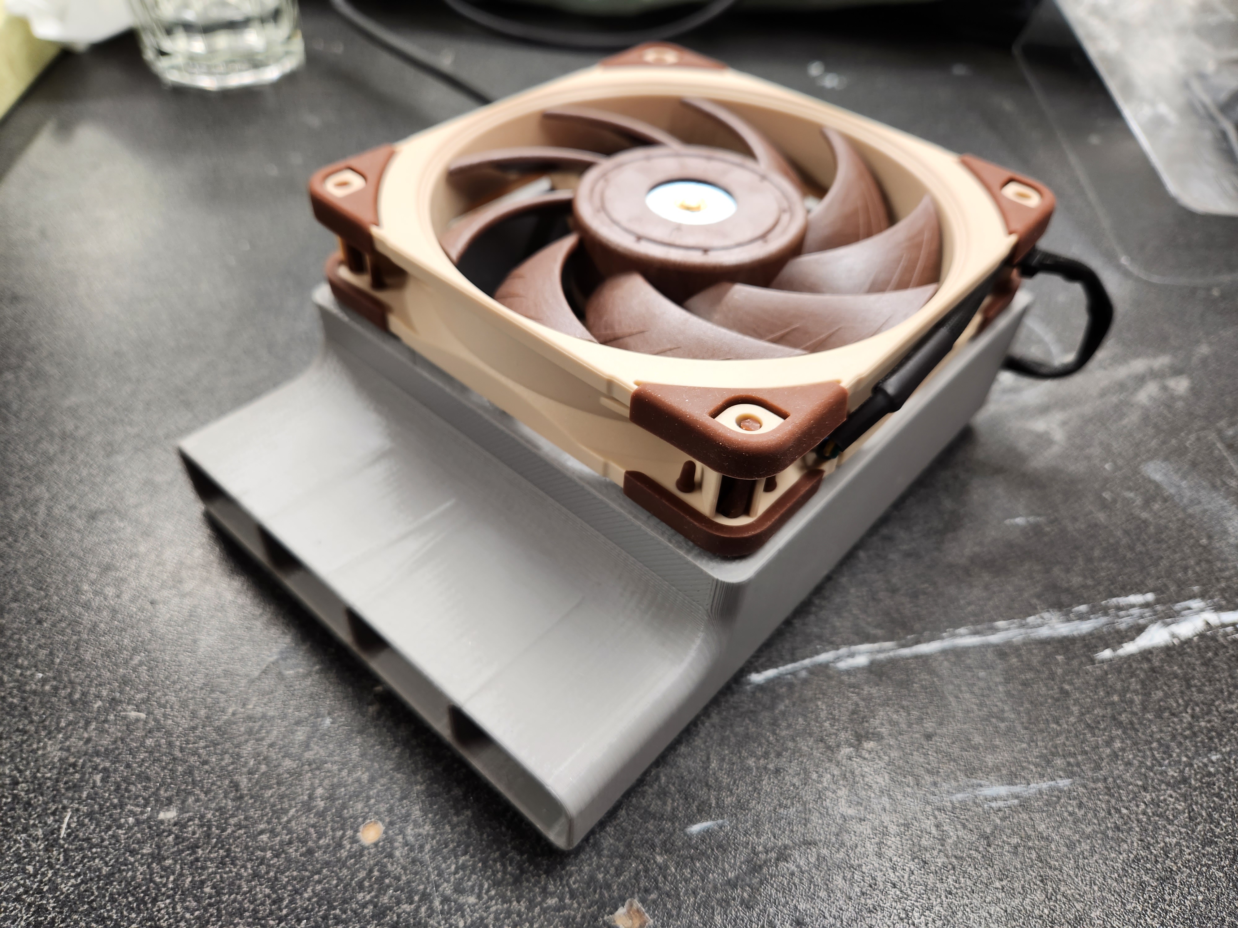 120 mm fan angle blower adapter - photo 2