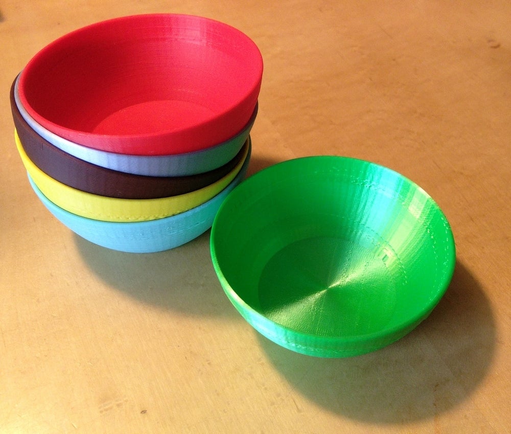 Bowls for the Toy Kitchen [no supports]