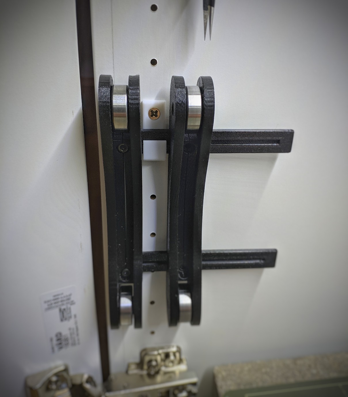 Prusa Mini Ikea Platsa (and others) Spool holder wall mount (hook)