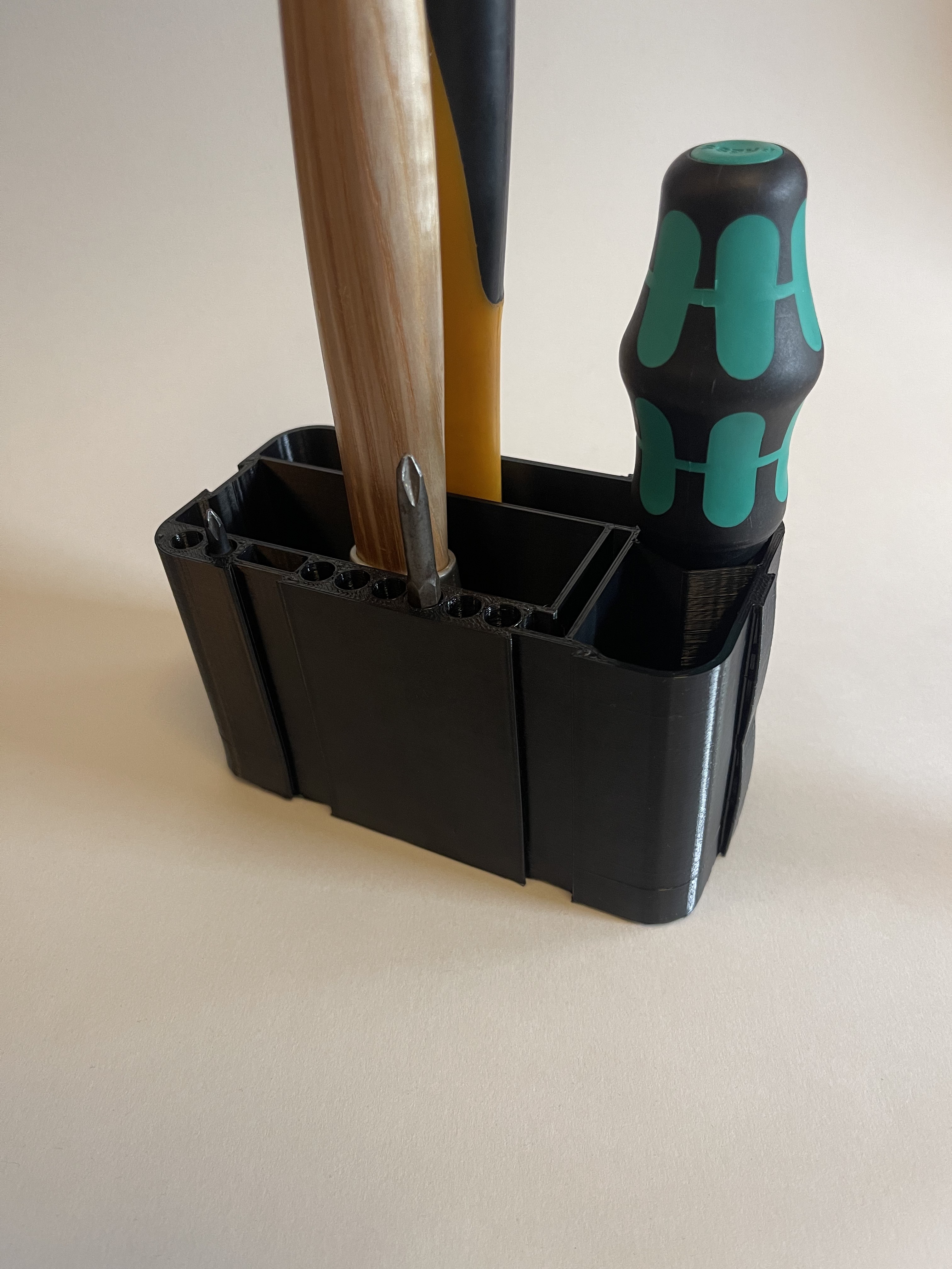 Modular interlocking tool and pen holders - OpenTool 7x7x8cm - photo 4