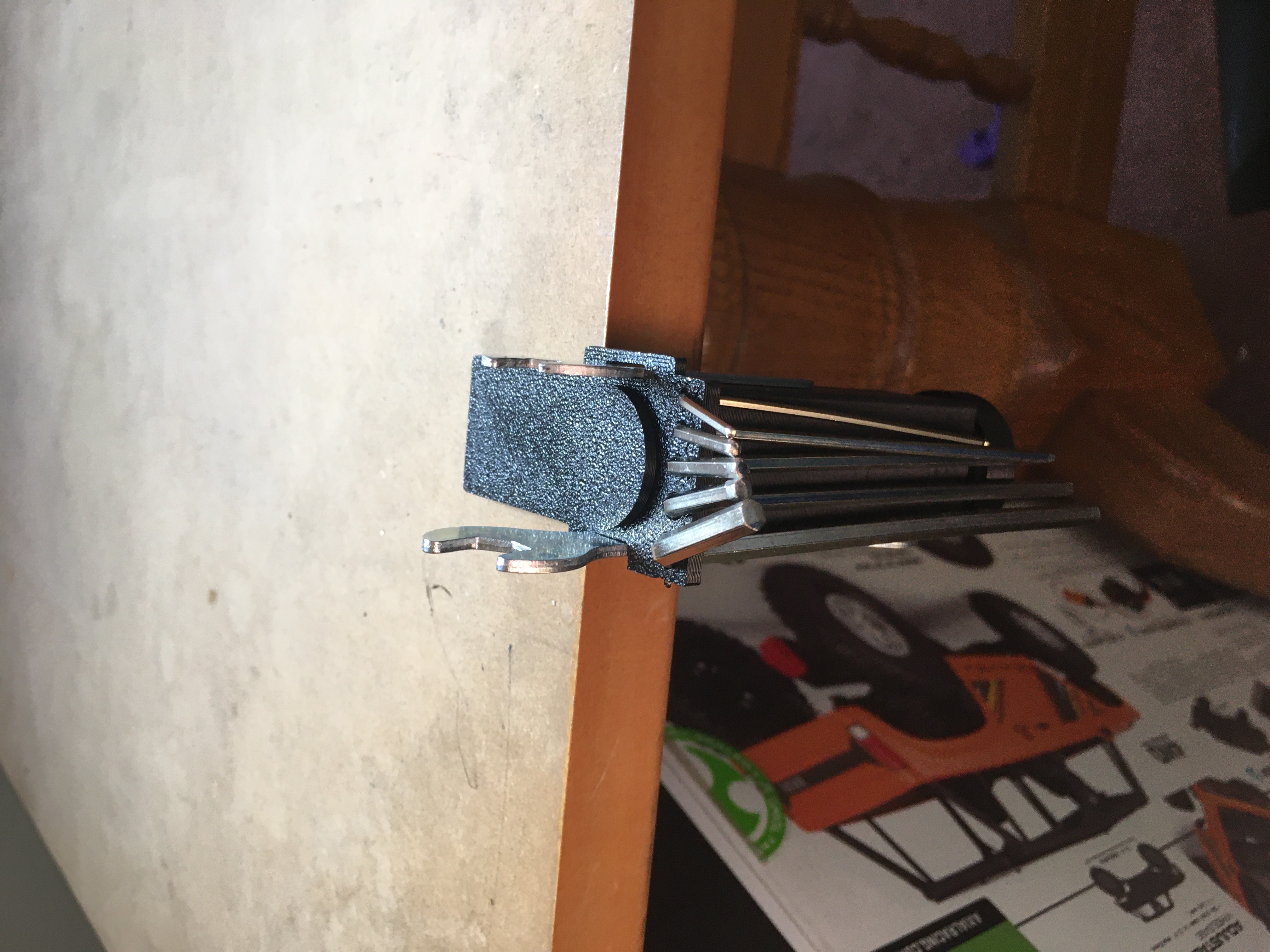 Allen Key and wrench table clamp - photo 4
