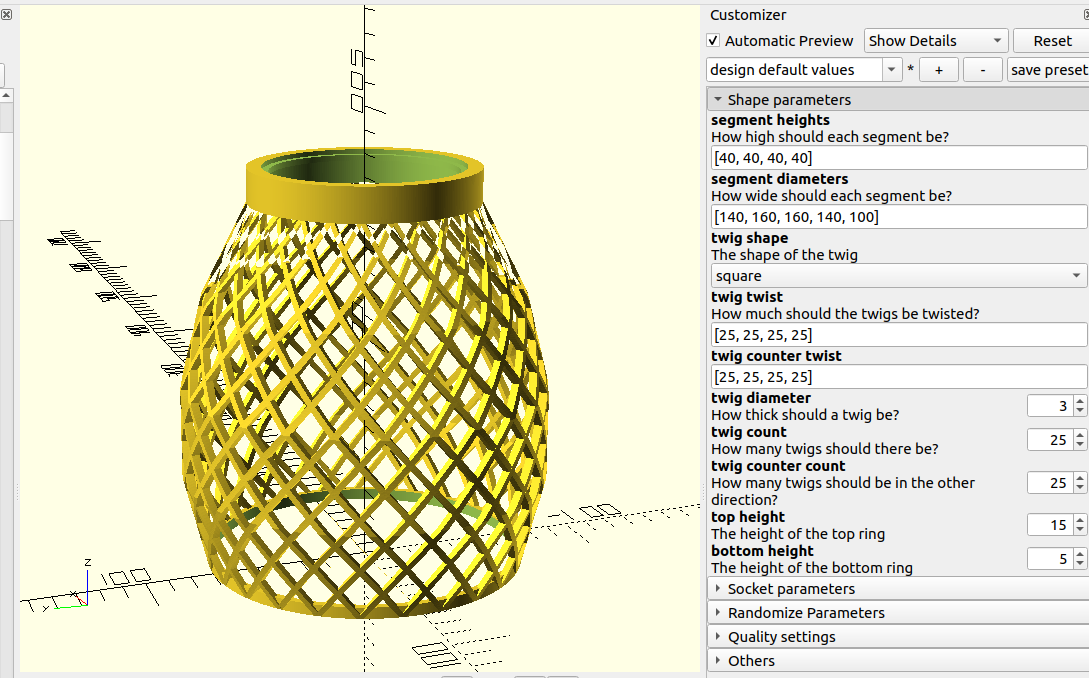 Customizable Solar LED Lamp Shade Generator - photo 3