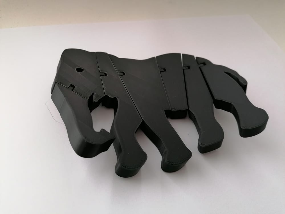 flexi elephant toy and magnet in the fridge children - photo 3
