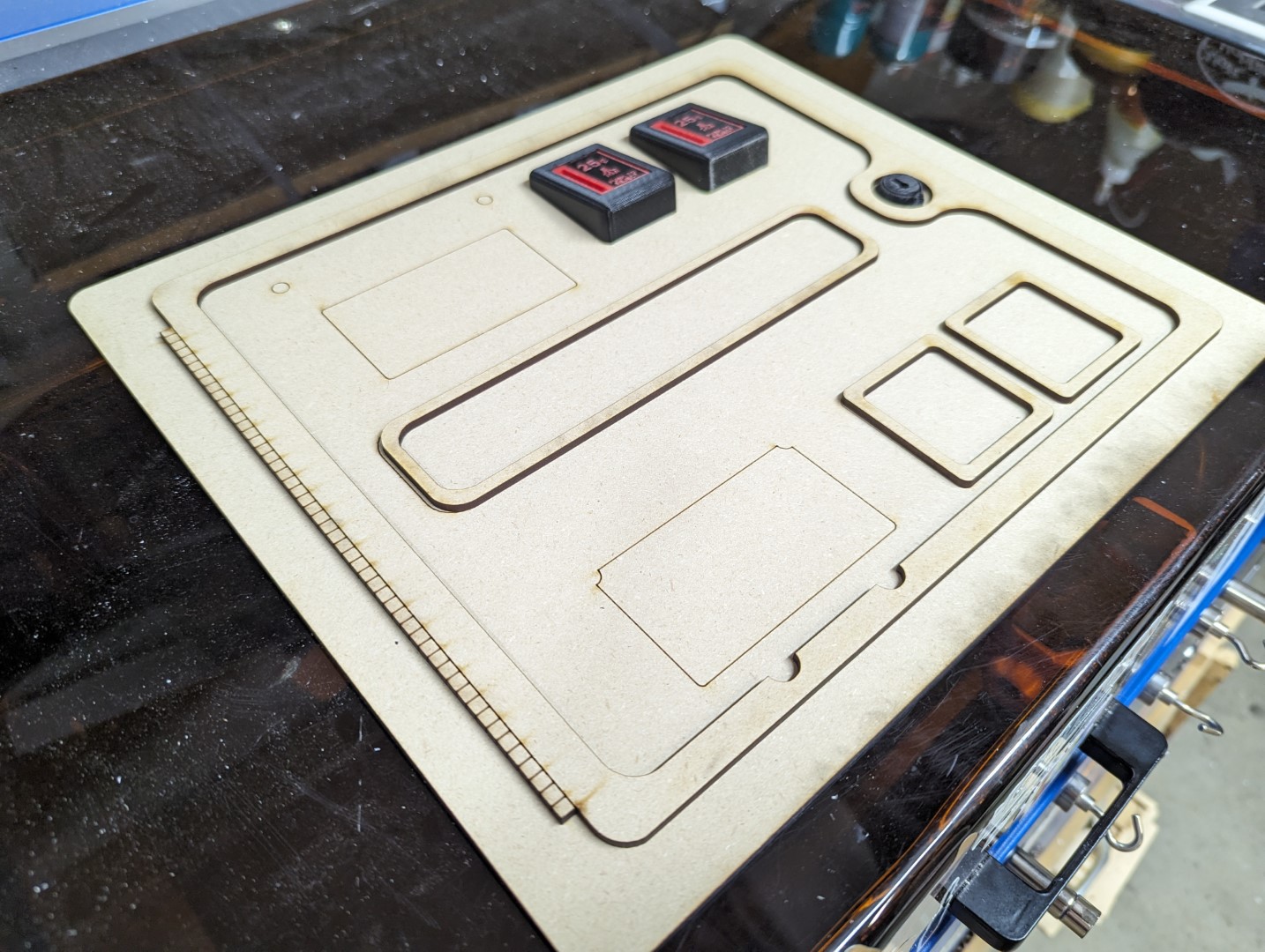 Pinball Arcade Faux Coin Door