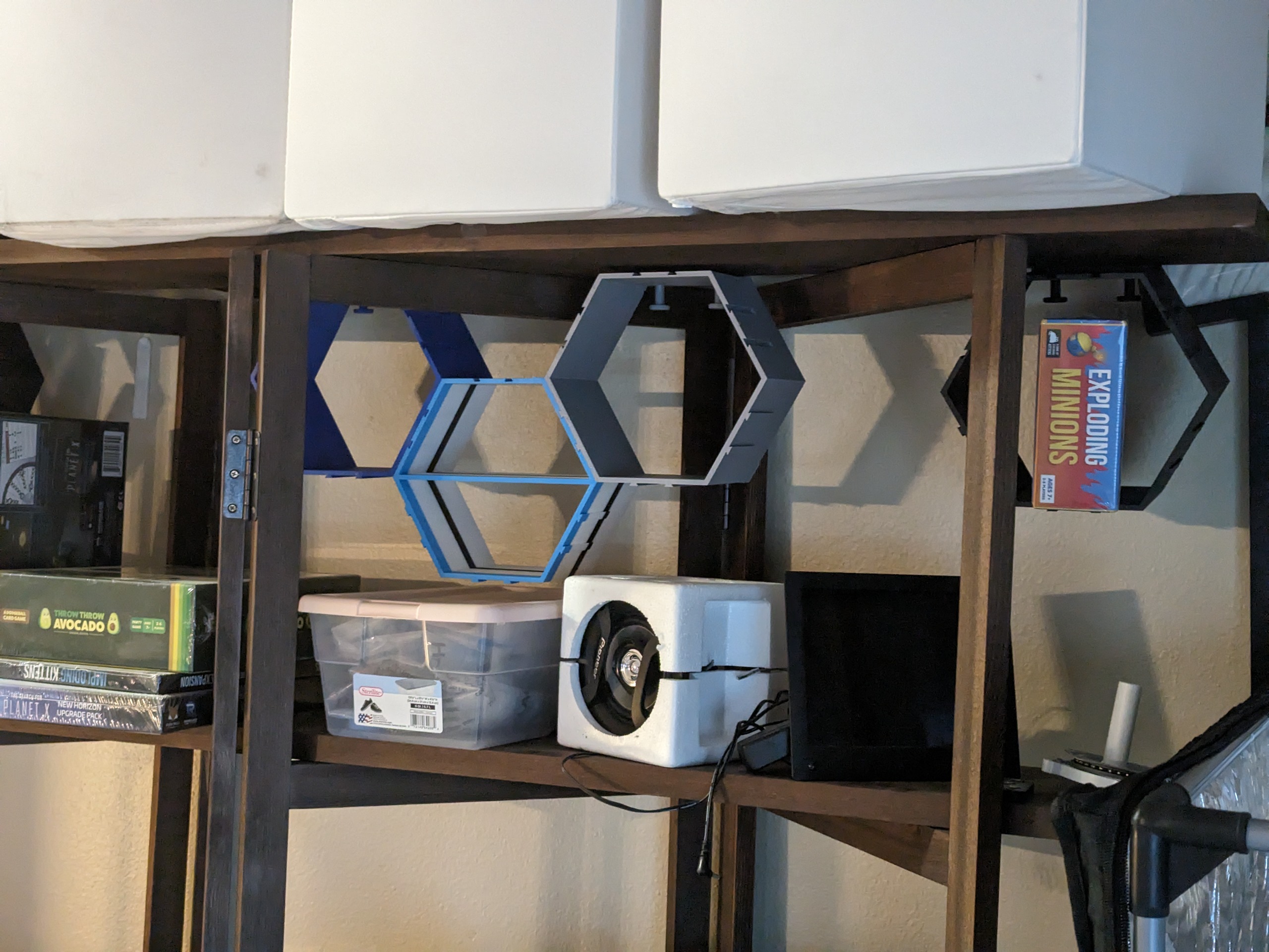Clamp on Hex Cubby / Shelf - photo 4