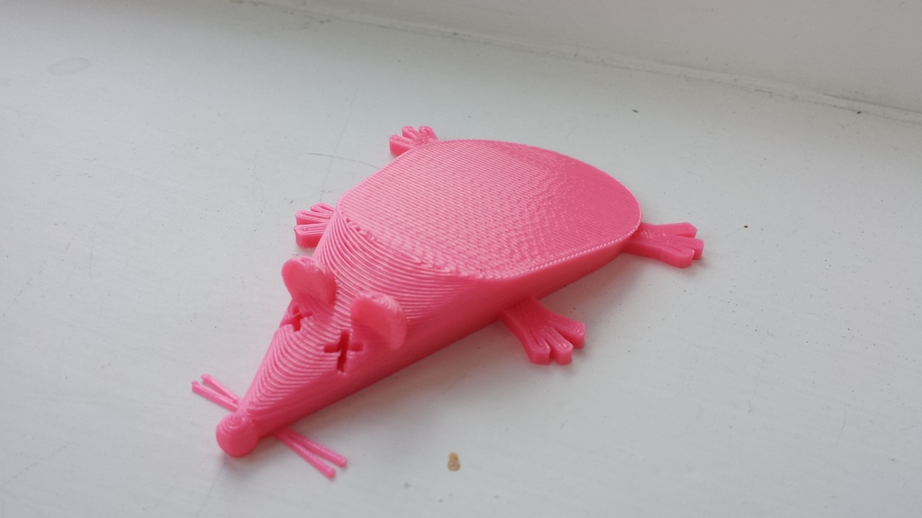 Parametric Squashed Mouse Door Stop Wedge