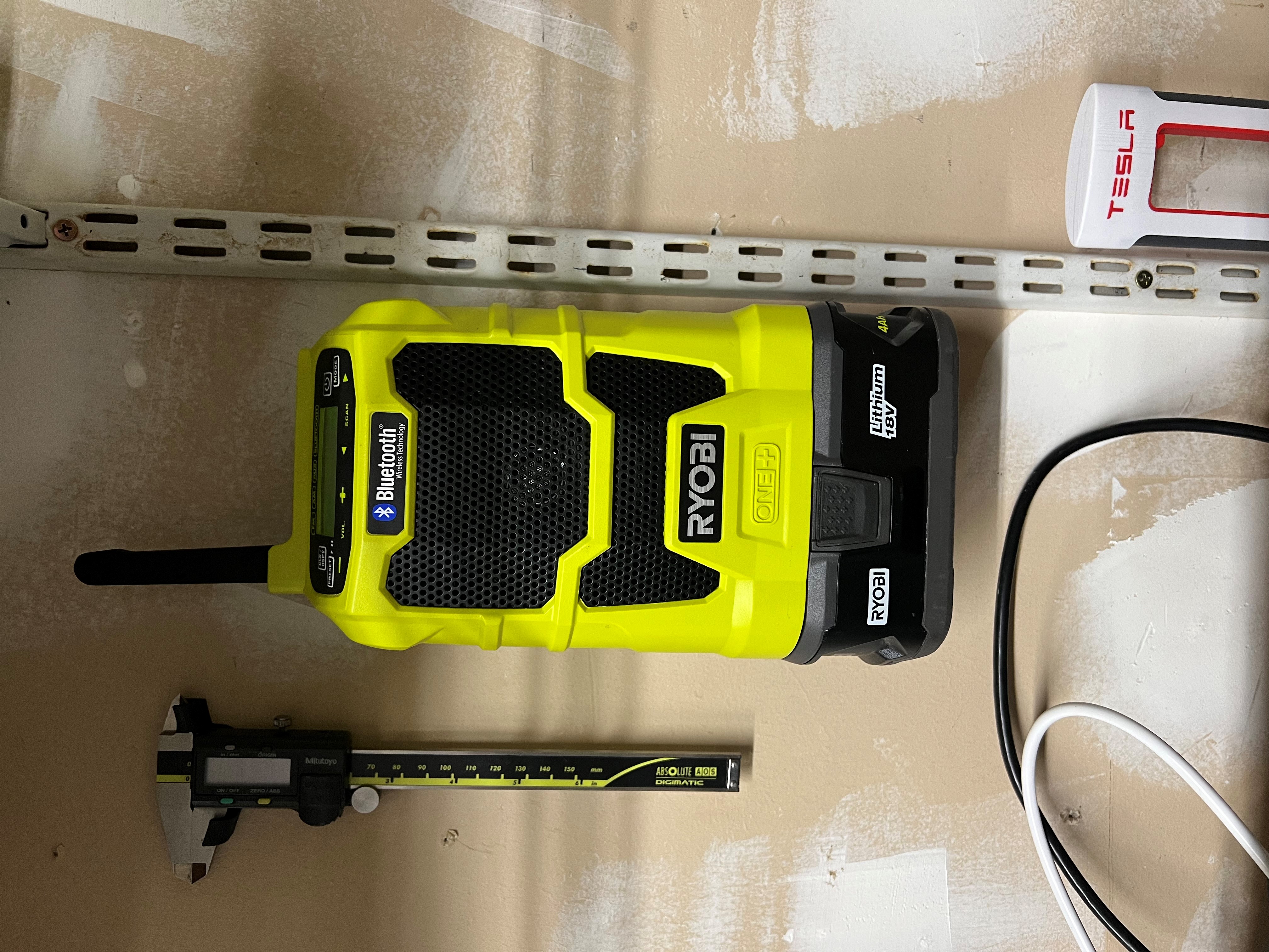 Ryobi Radio Wall Mount