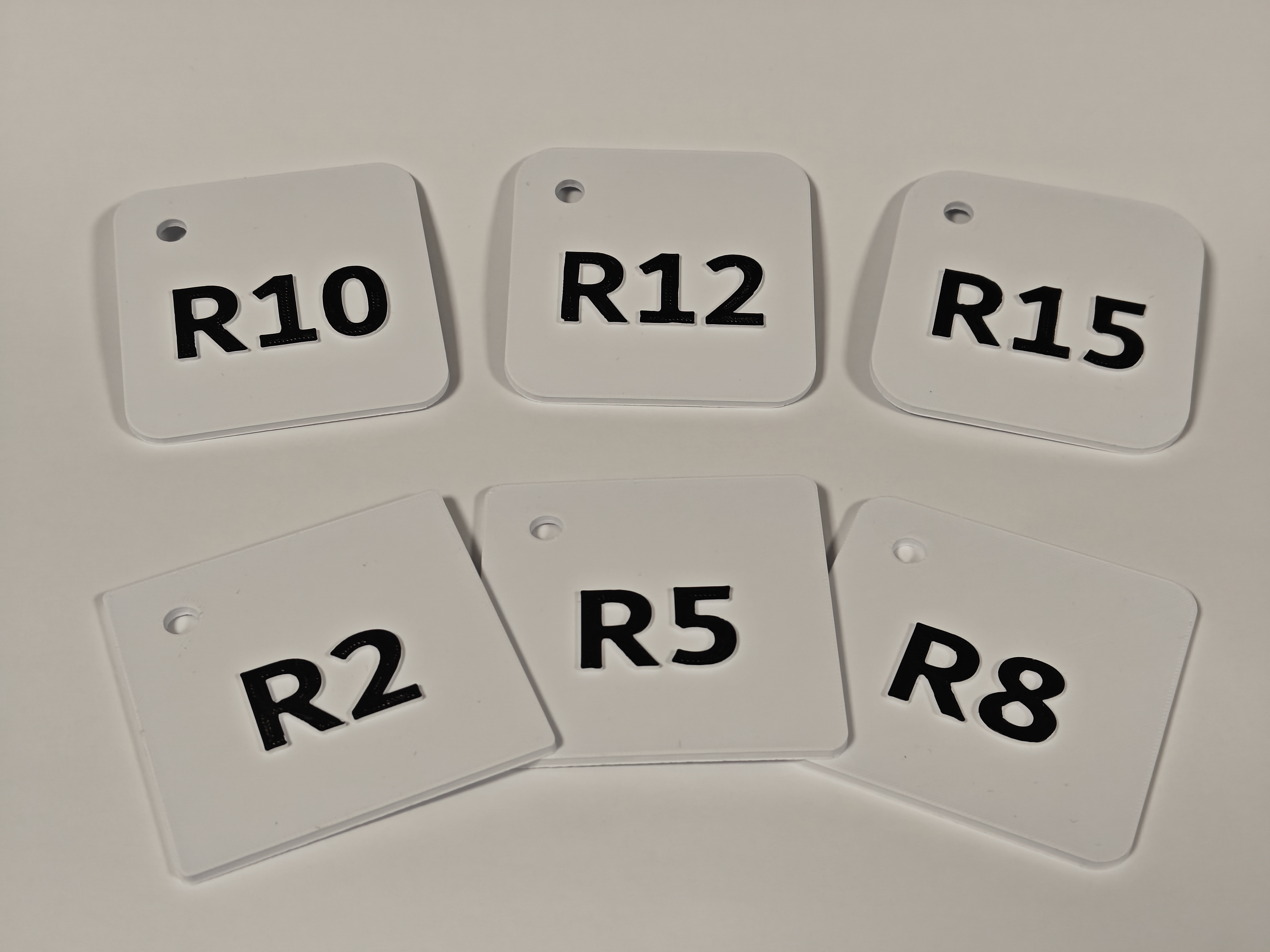 Silicone Caulking Tool Set | Radius 2-15mm - photo 2