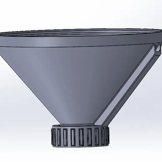 Funnel for PET Bottle with tunnel for escaping air - photo 3