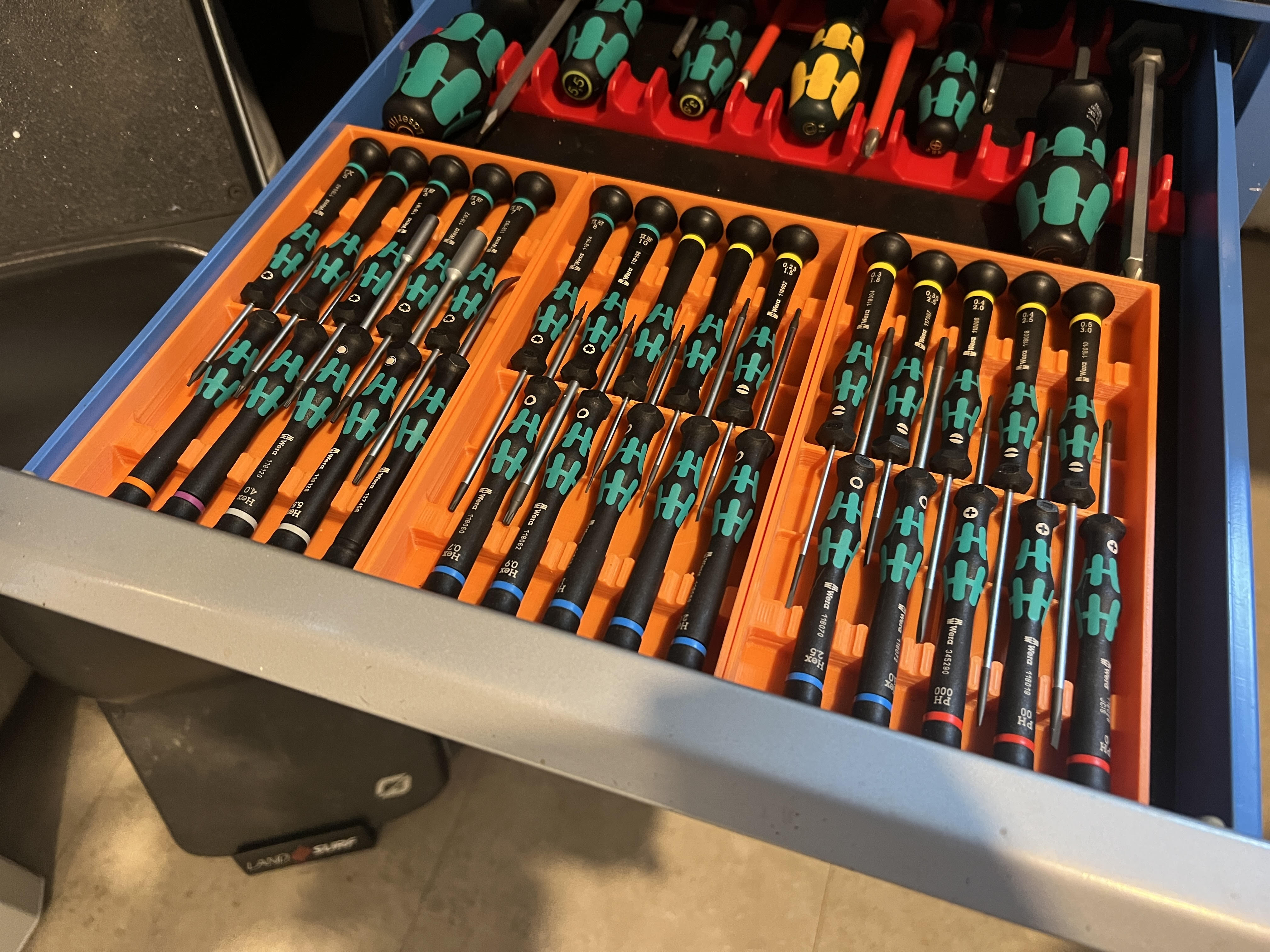 Wera Kraftform Micro Screwdriver Tray