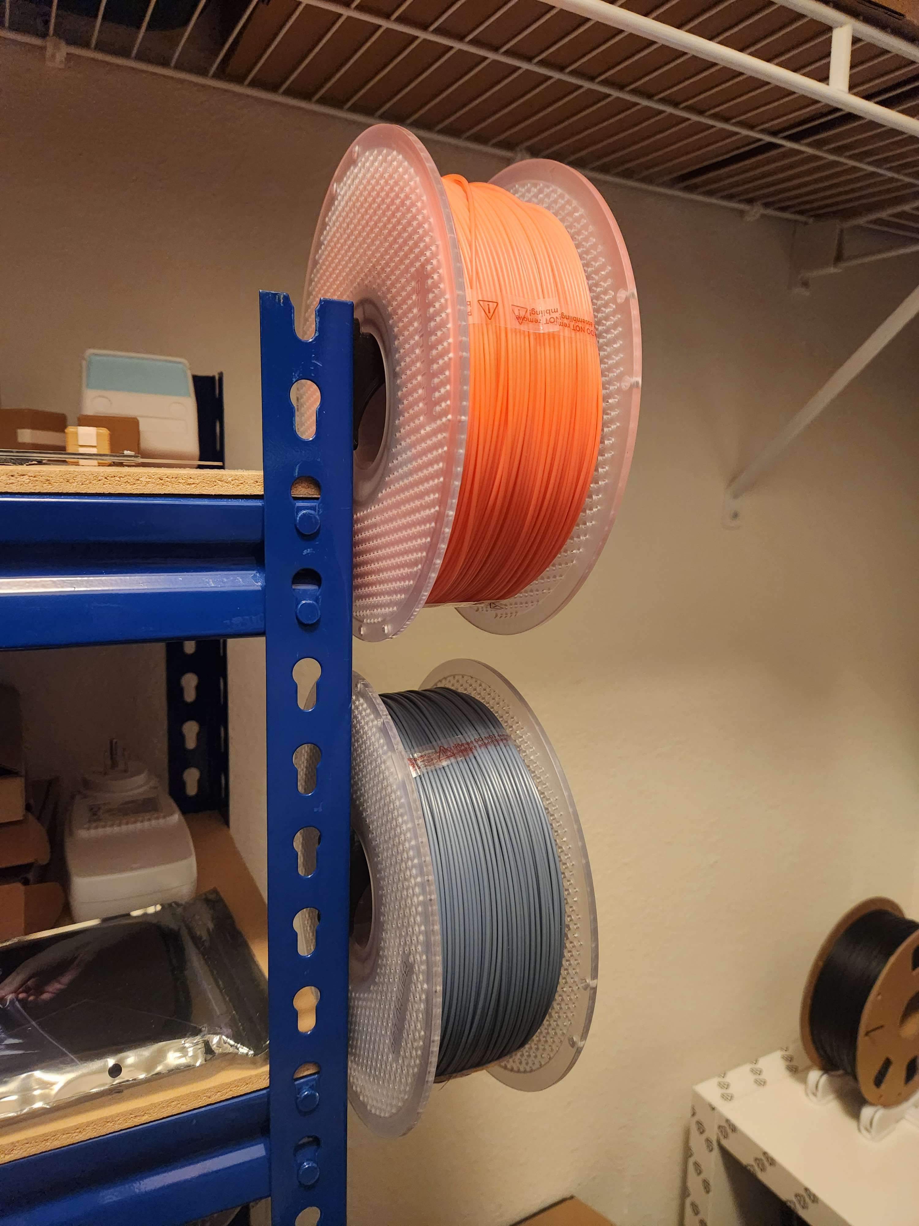 Storage Shelf Filament Spool Holder